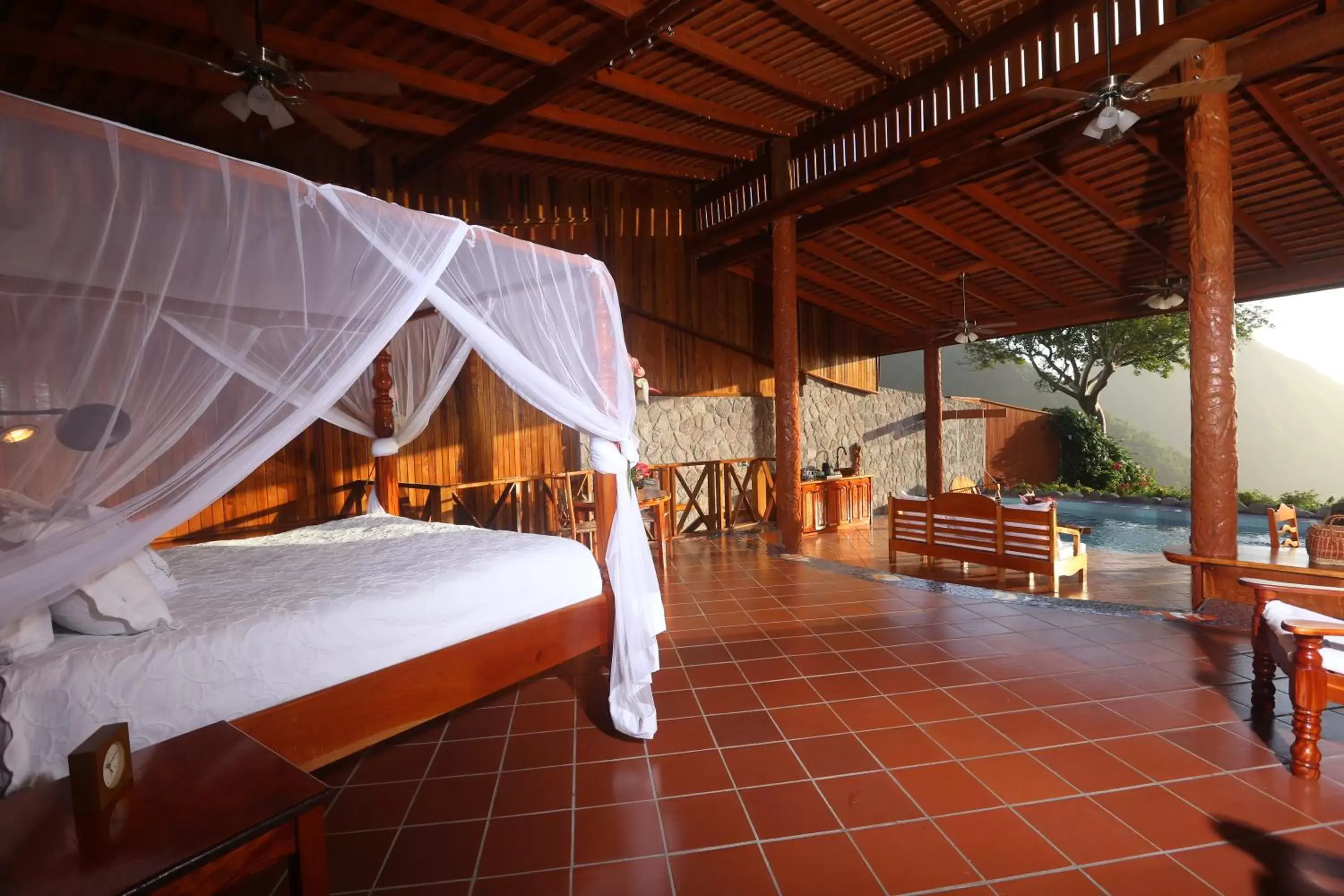Bed in Ladera Resort