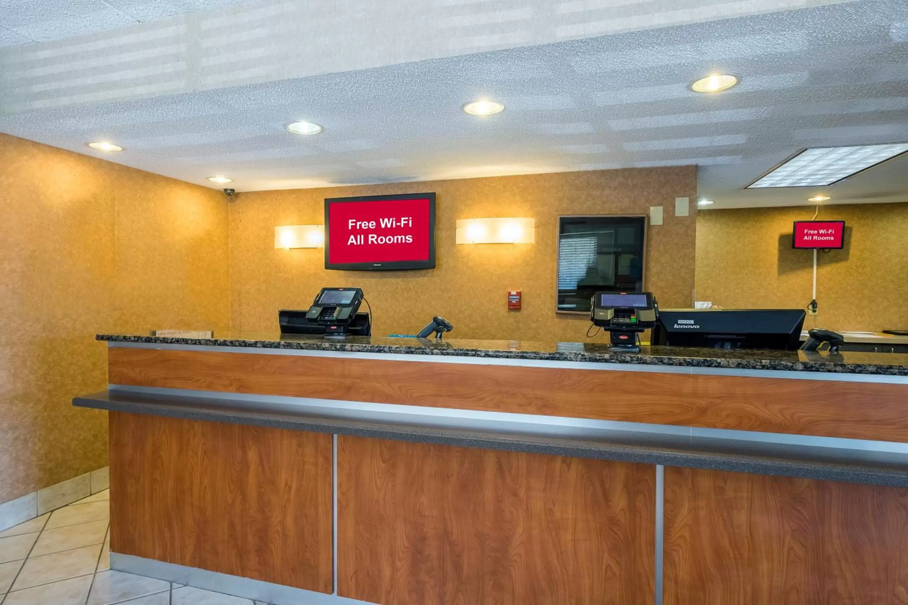 Lobby or reception, Lobby/Reception in Red Roof Inn Parsippany