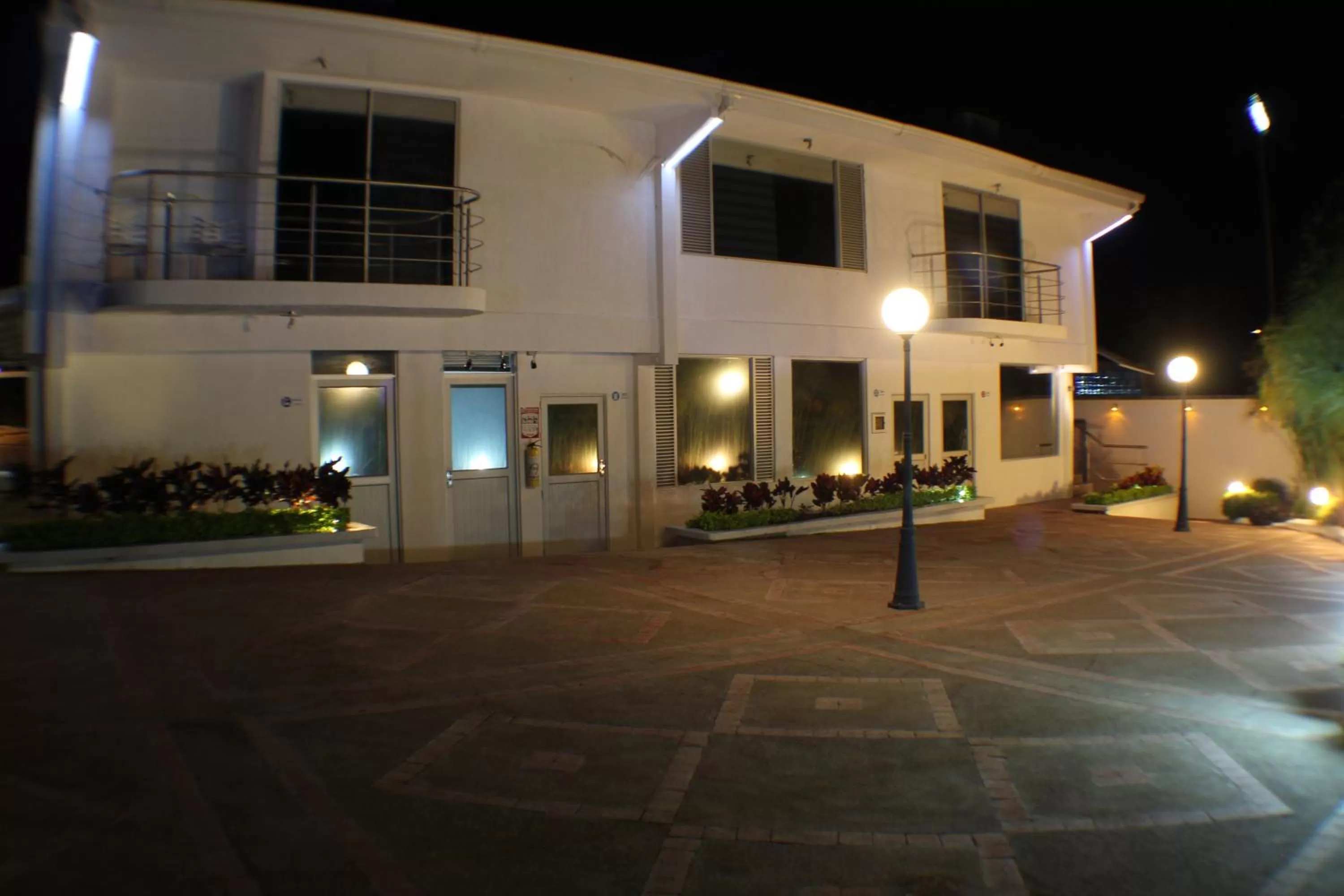 Facade/entrance in Sky Club Eco Hotel