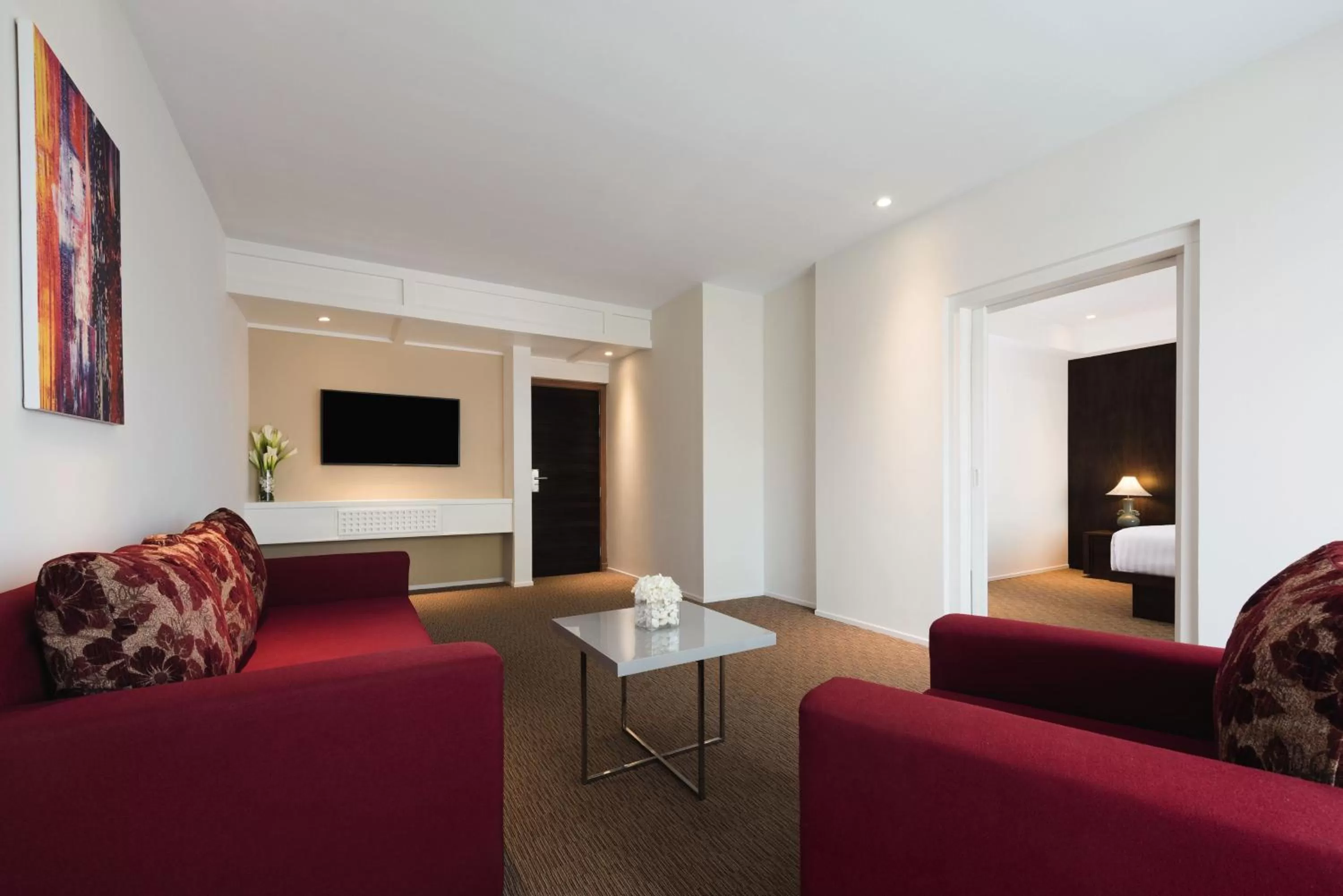 Living room in Movenpick Suriwongse Hotel Chiang Mai