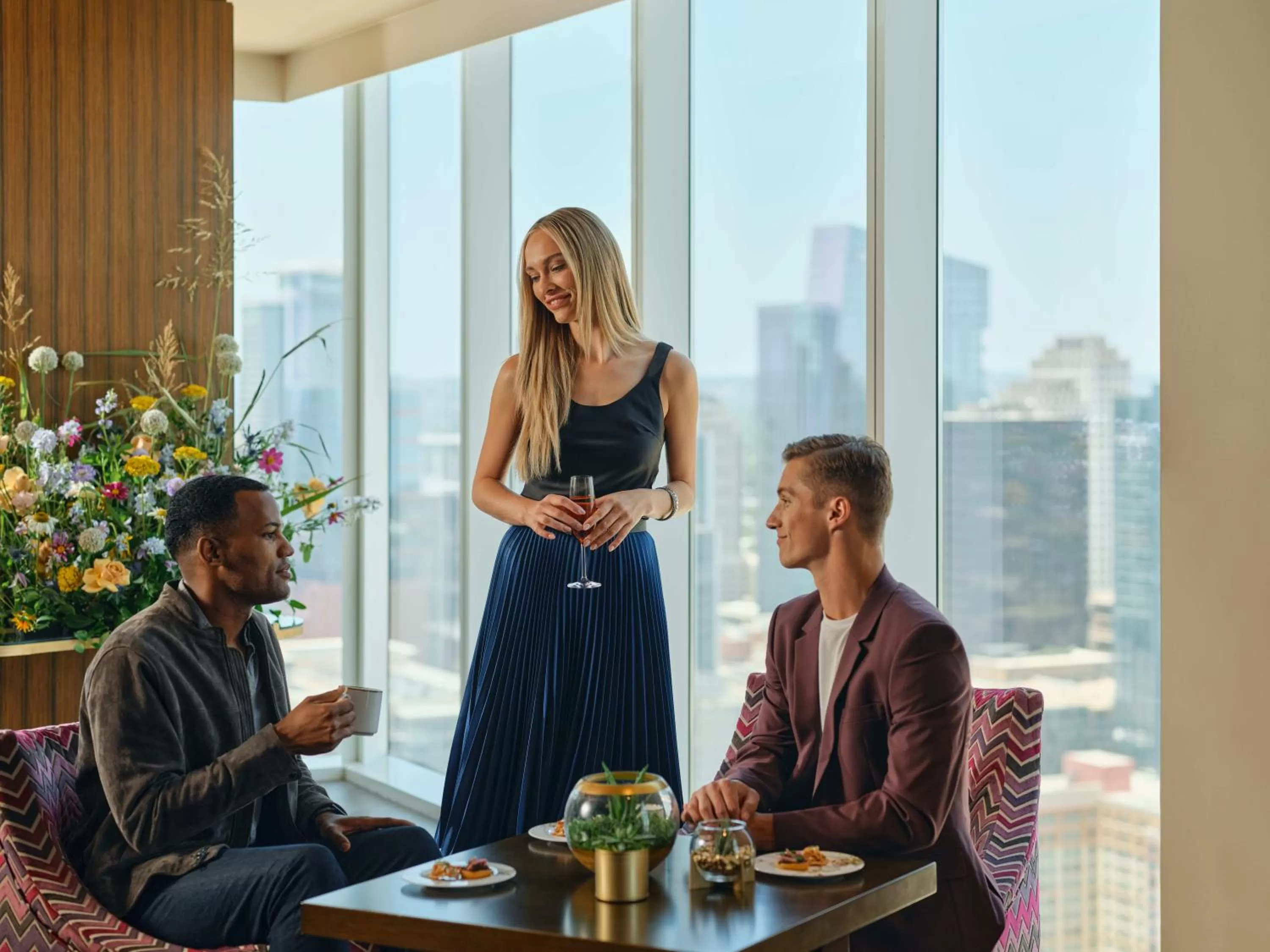 People in Fairmont Austin Gold Experience