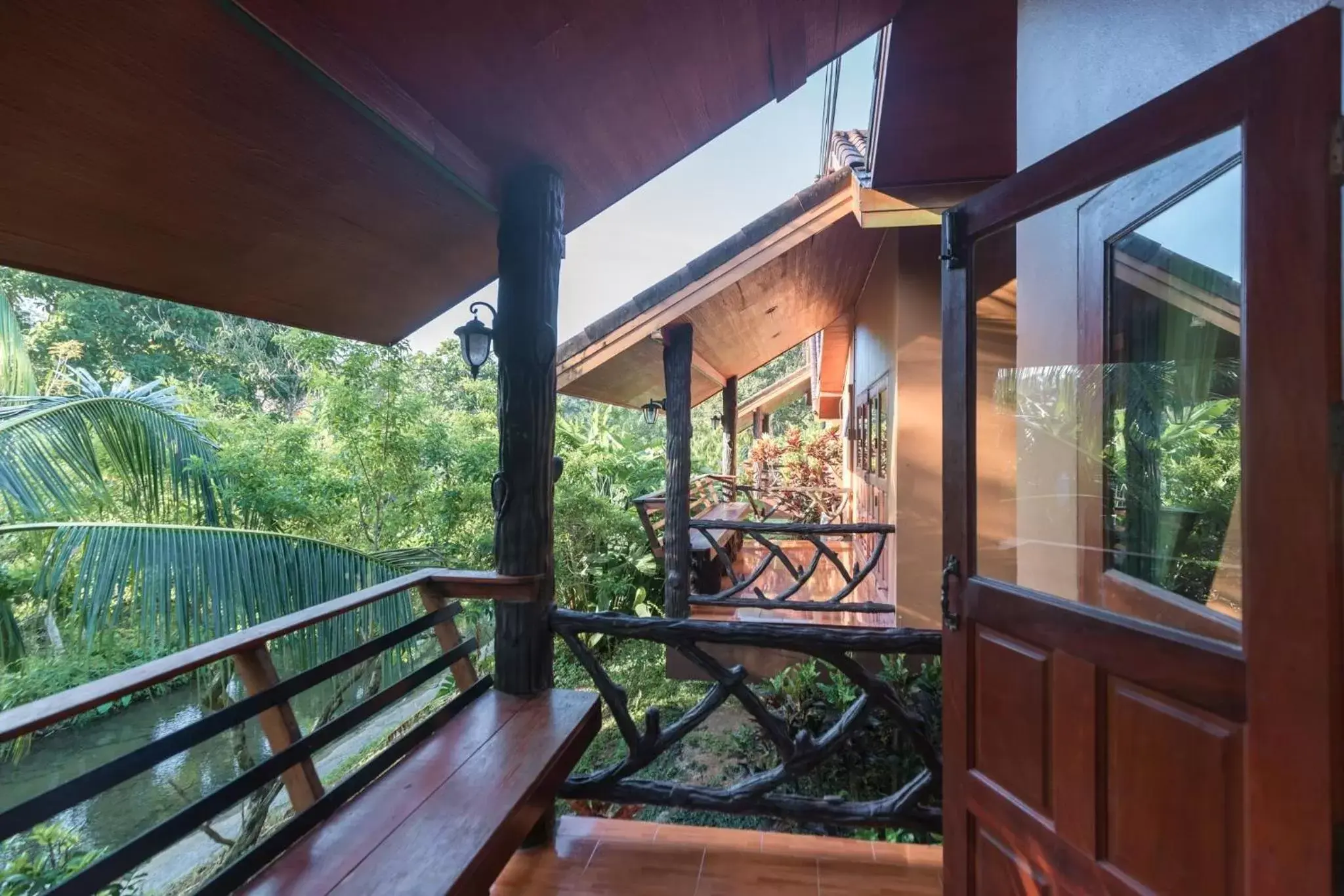 Balcony/Terrace in Khaosok Rainforest Resort