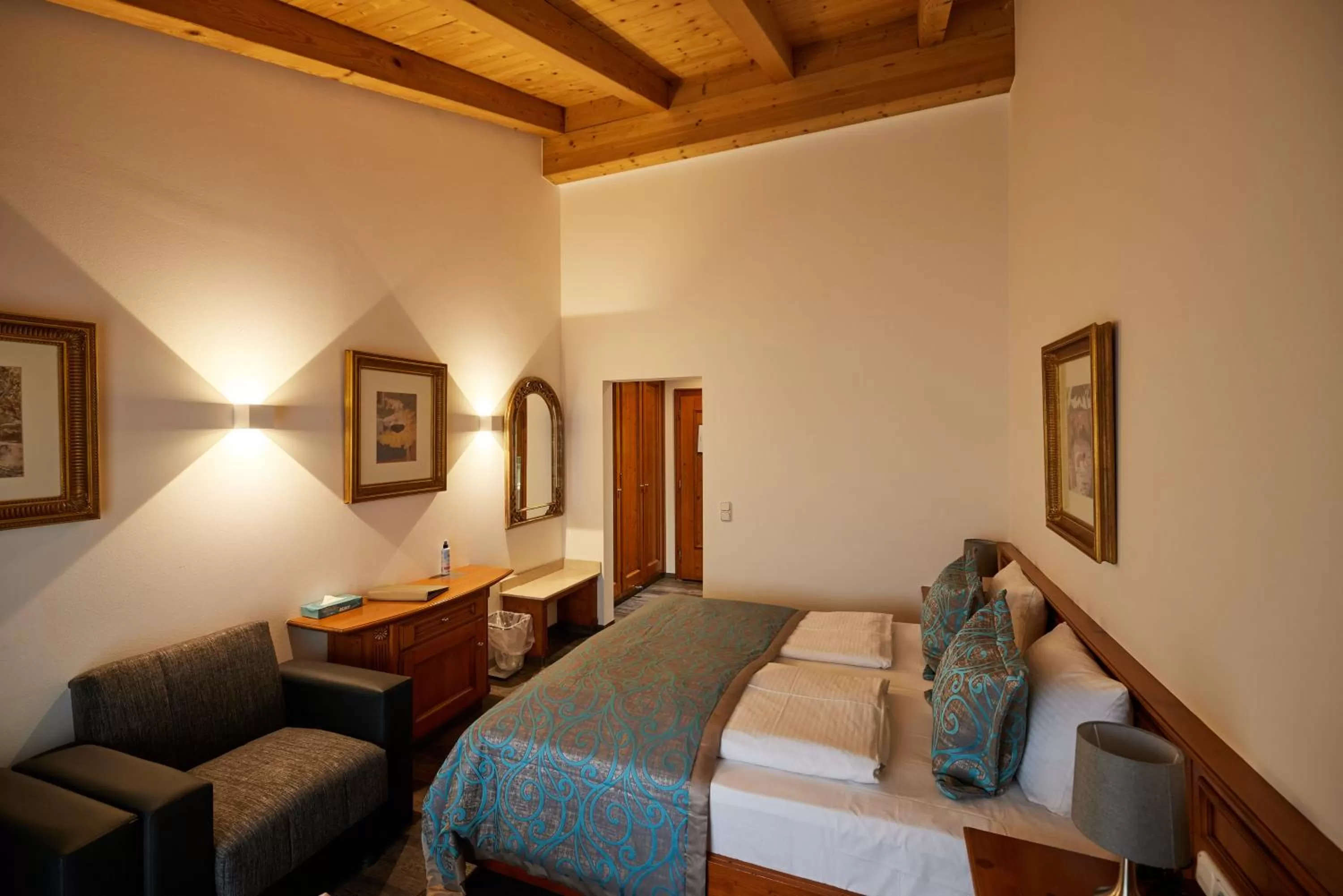 Bed in Atlas Posthotel