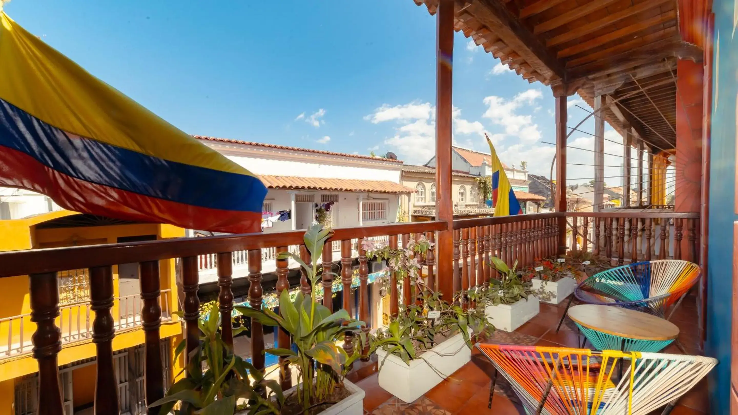 Balcony/Terrace in Selina Cartagena