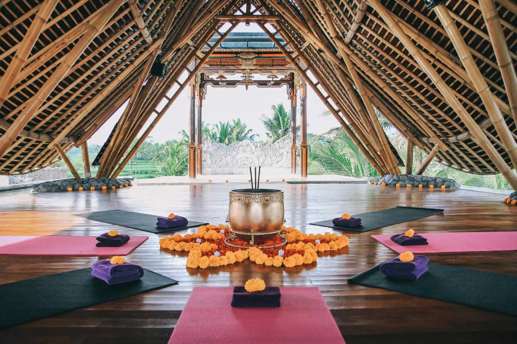 Spa and wellness centre/facilities in Kuwarasan A Pramana Experience