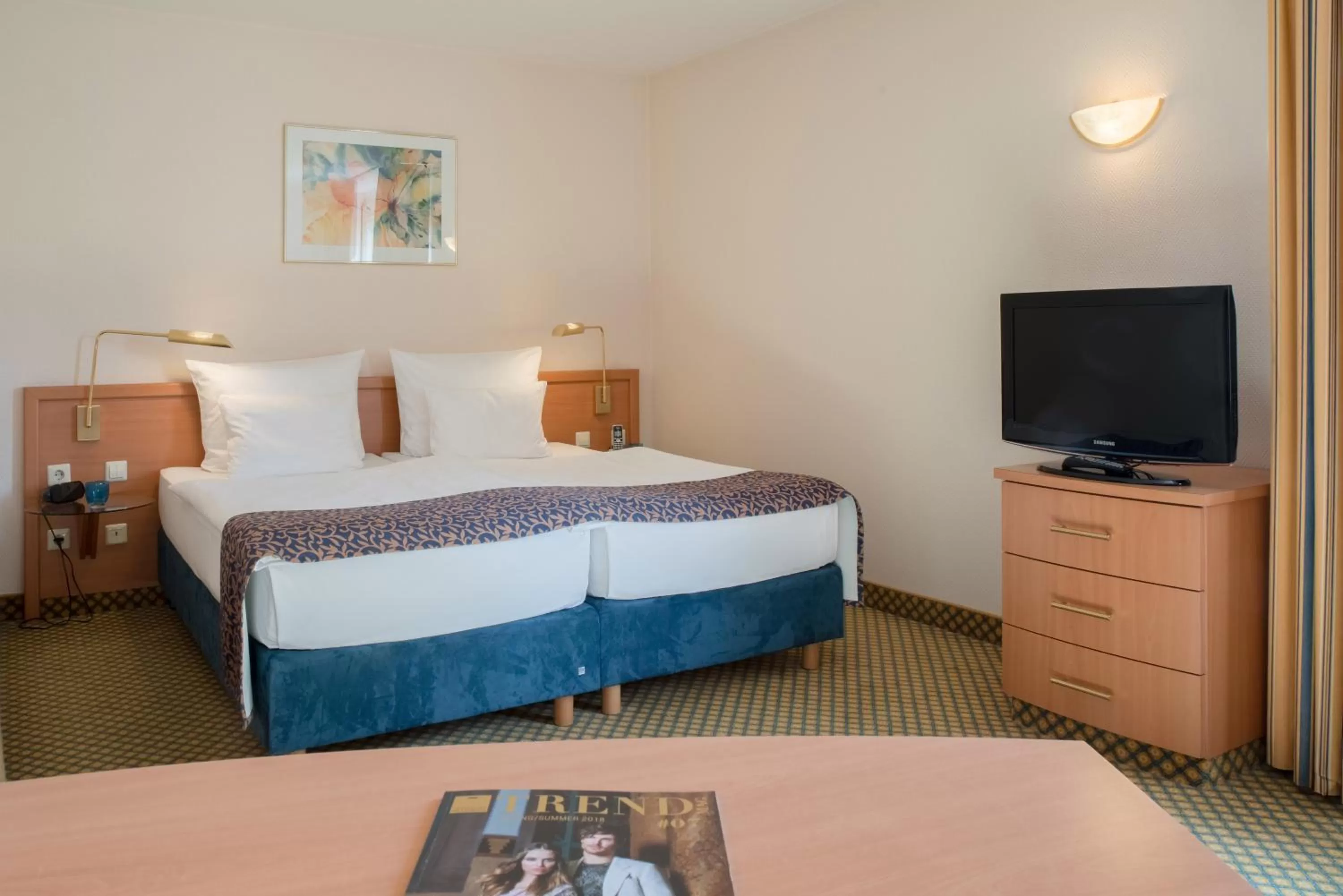 TV and multimedia, Bed in Best Western Plus Hotel Fellbach-Stuttgart