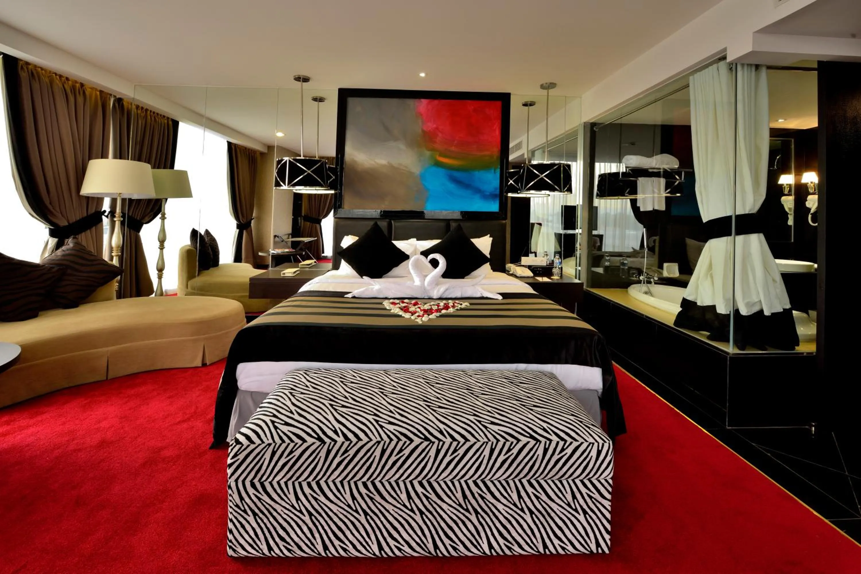 Bedroom, Bed in Amaroossa Cosmo Jakarta