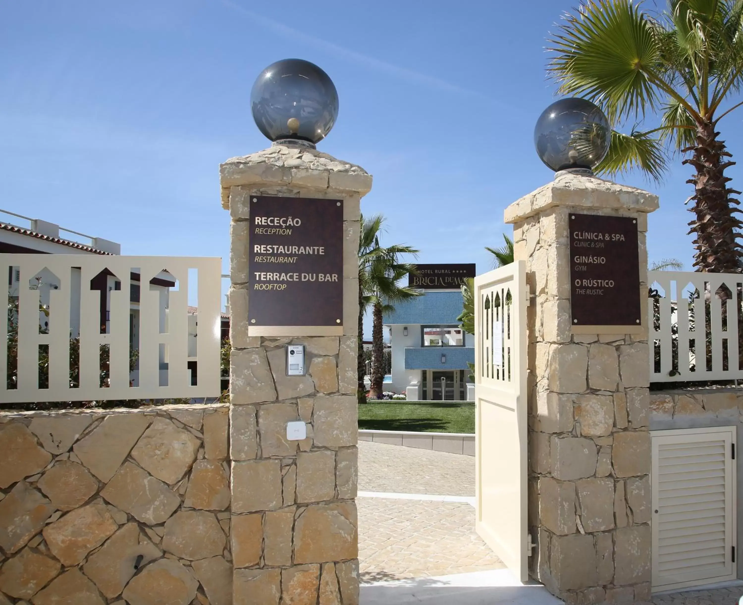 Property building in Hotel Rural Brícia Du Mar Property building in Hotel Rural Brícia Du Mar