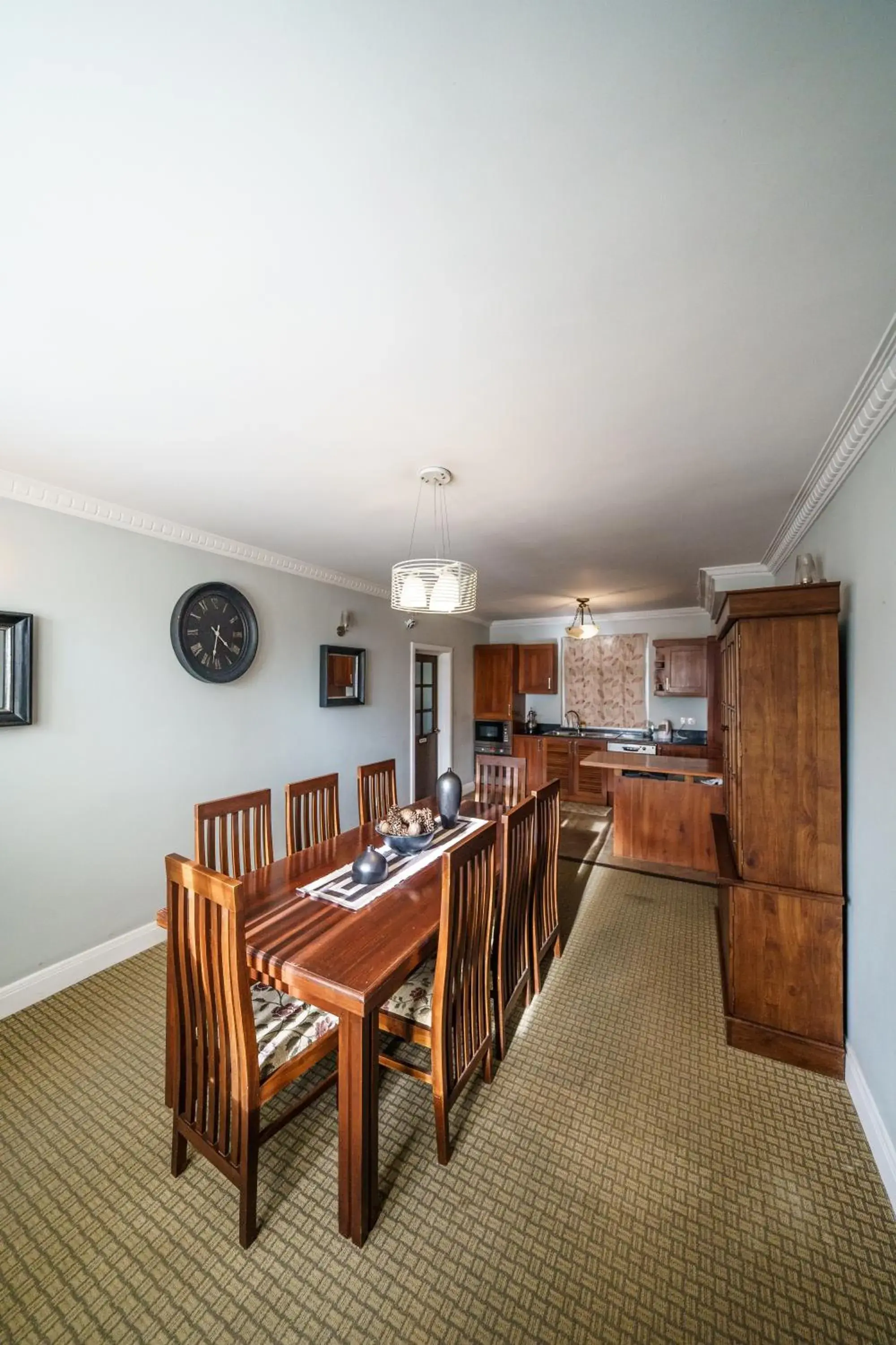 Dining area in Little England by Celeste