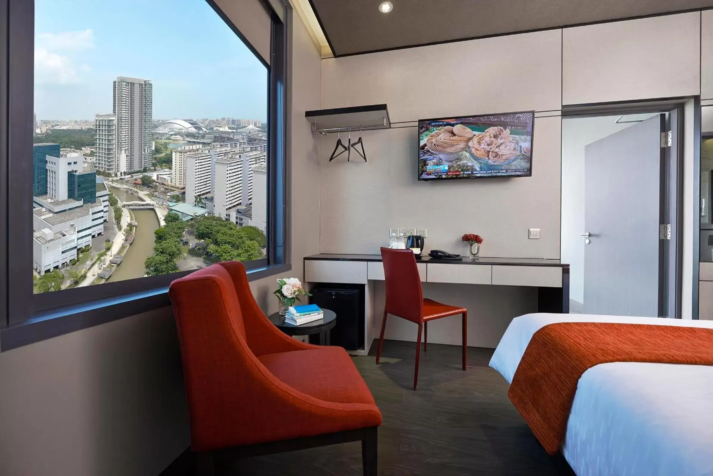 Premier Double Room with Balcony (Set Breakfast) in Hotel Boss