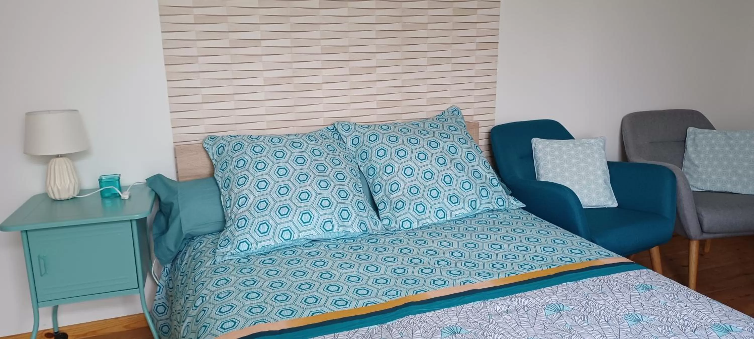 Bed in La Carte Postale