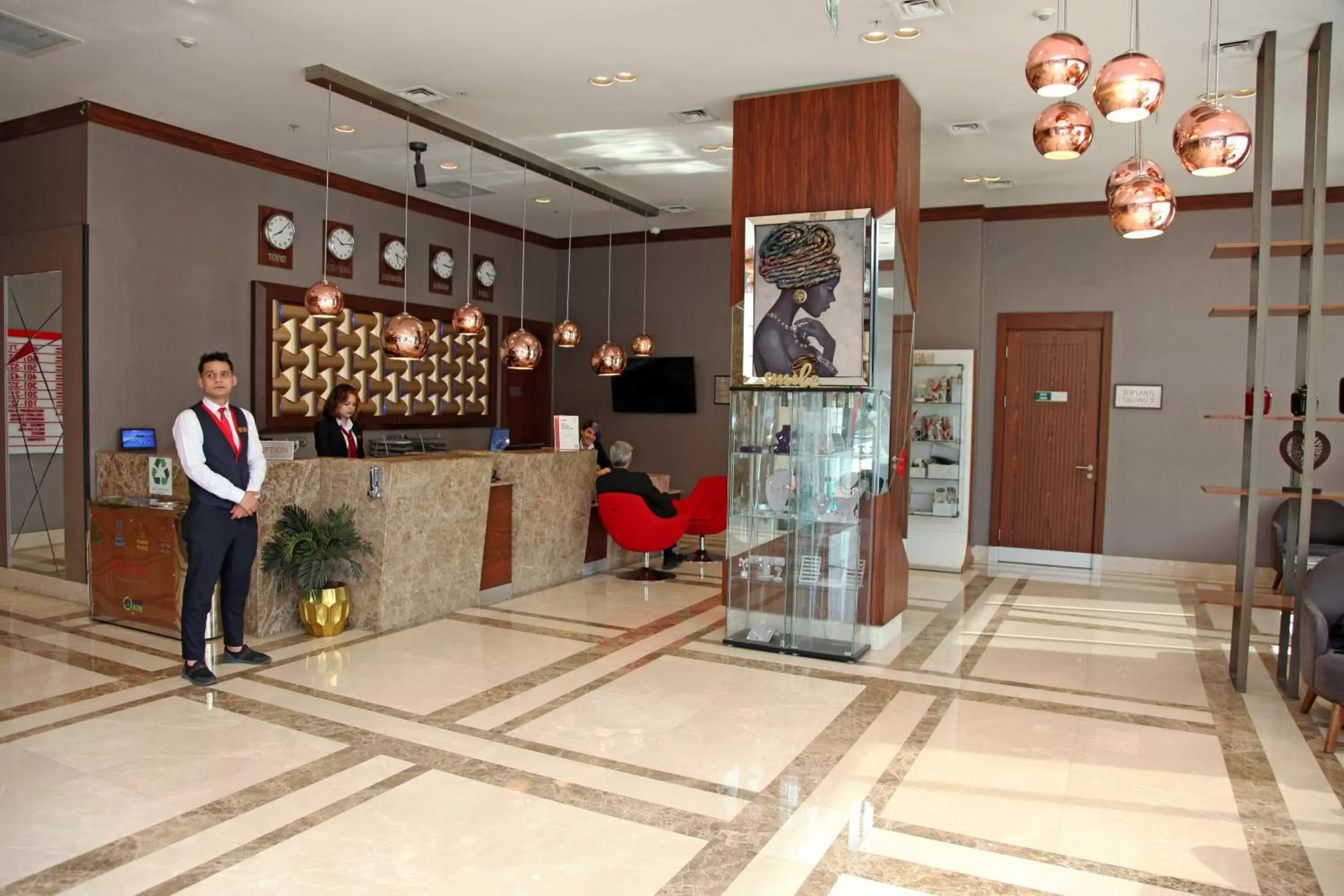 Lobby or reception, Lobby/Reception in Ramada by Wyndham Istanbul Alibeykoy