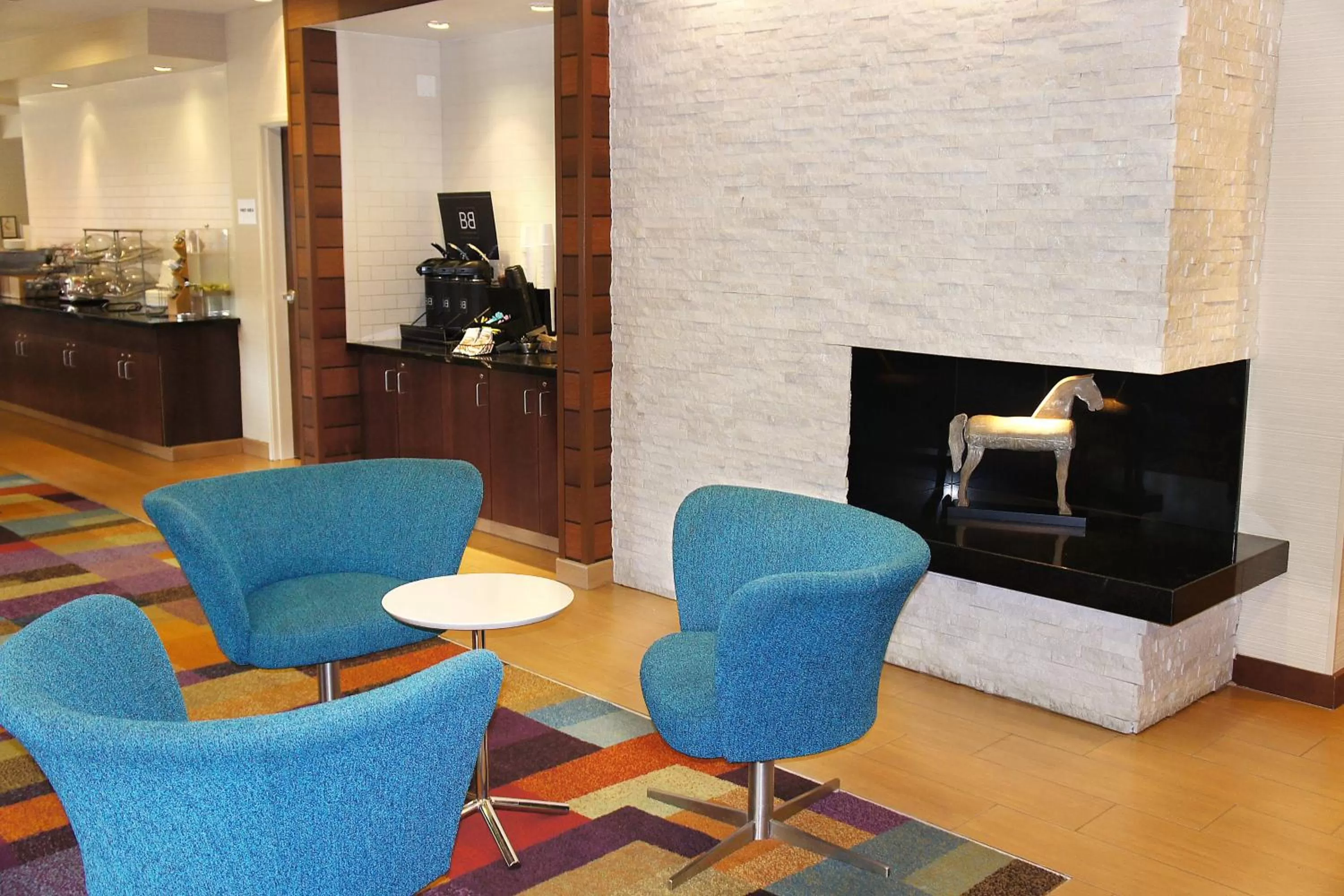 Lobby or reception in Fairfield Inn & Suites Dallas Park Central