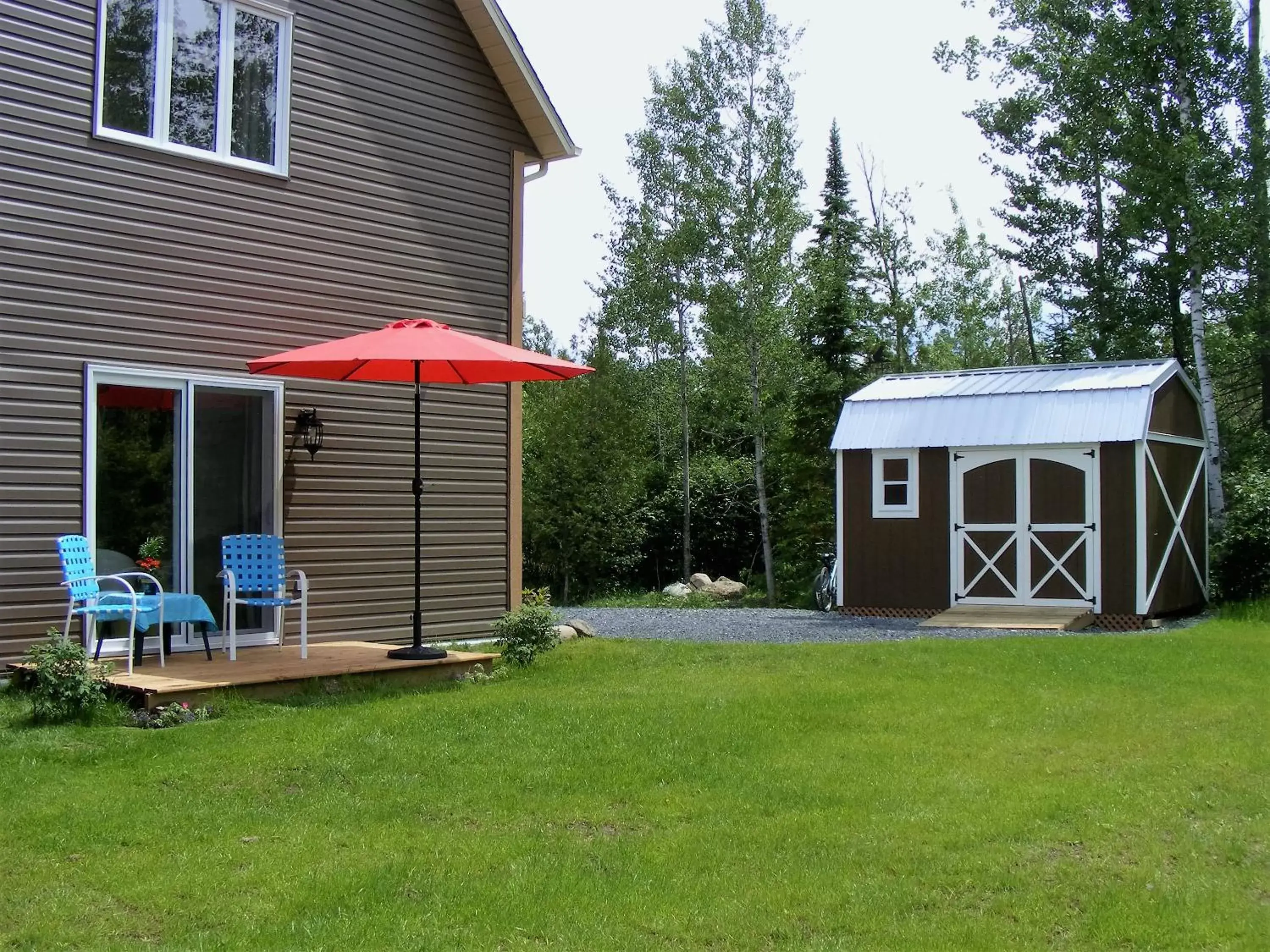 Patio, Property Building in Gite L'Antre d'Eux