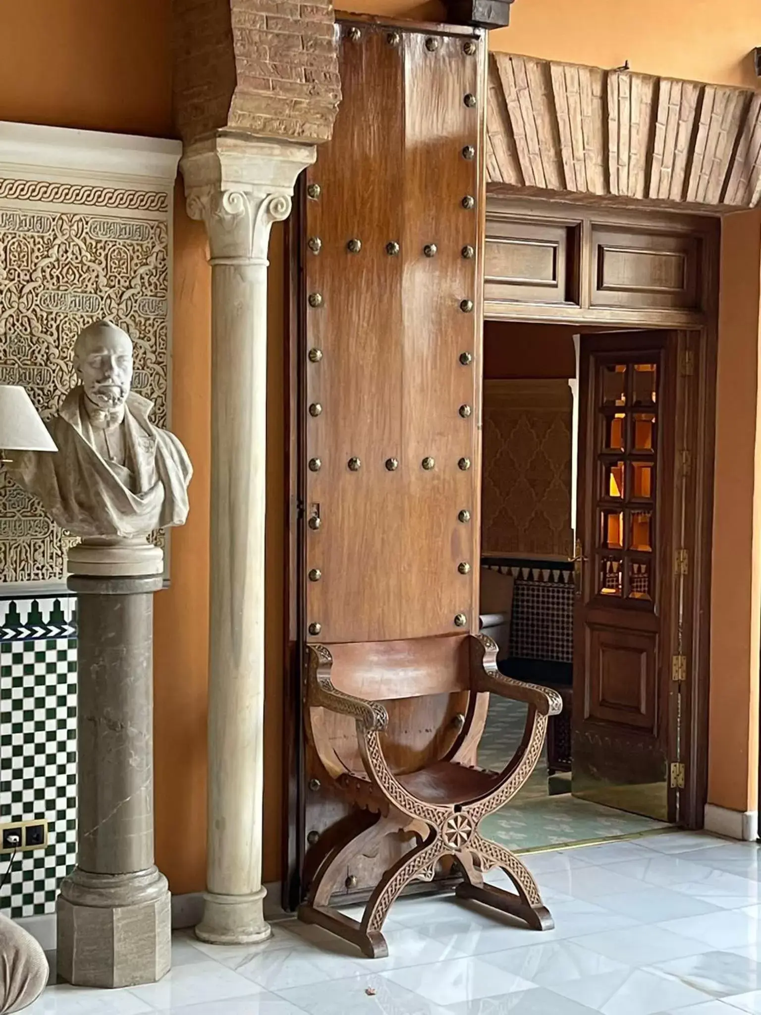 Lobby or reception in Alhambra Palace Hotel