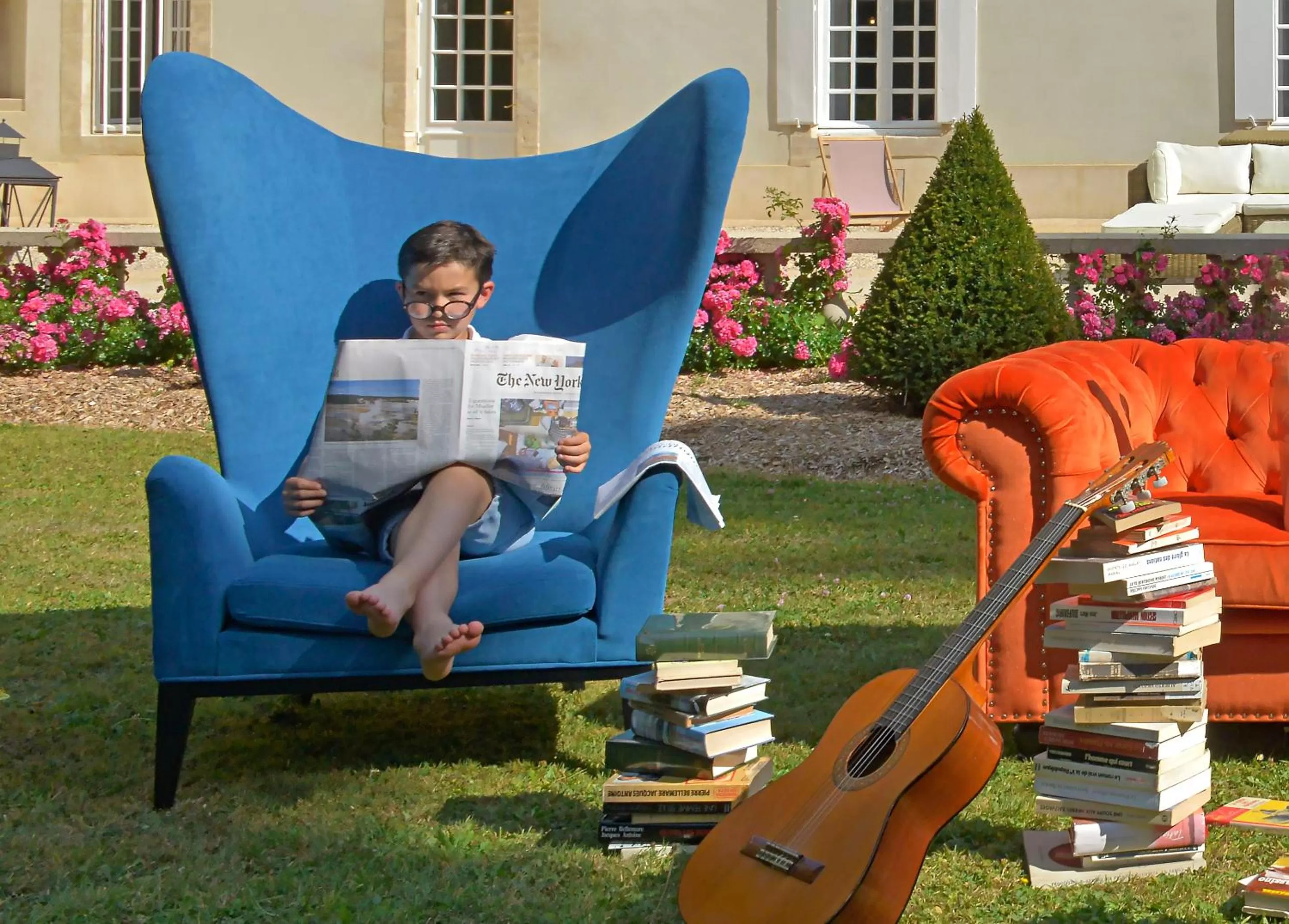 Patio in Château Saint Gilles - Bayeux