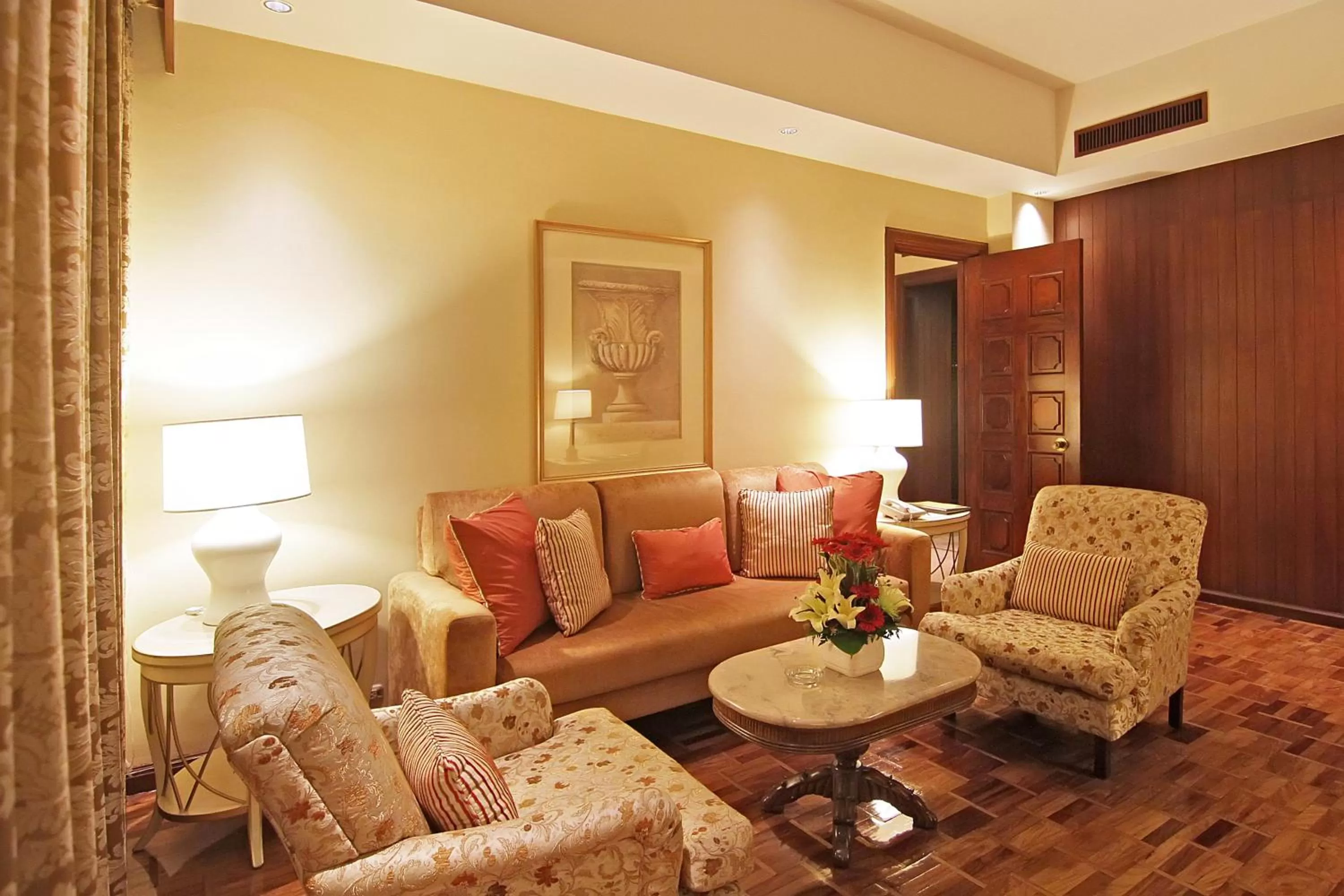Living room in The Manila Hotel