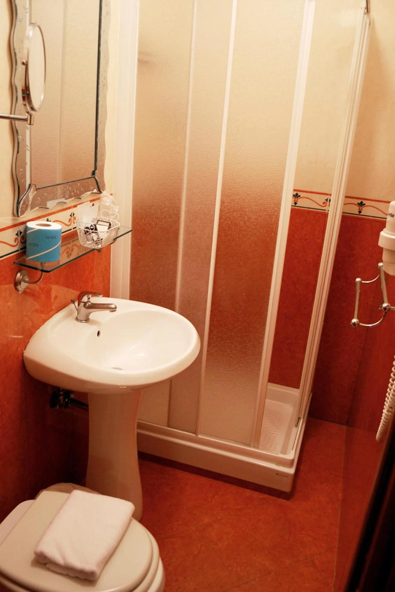 Bathroom in Hotel Caravaggio