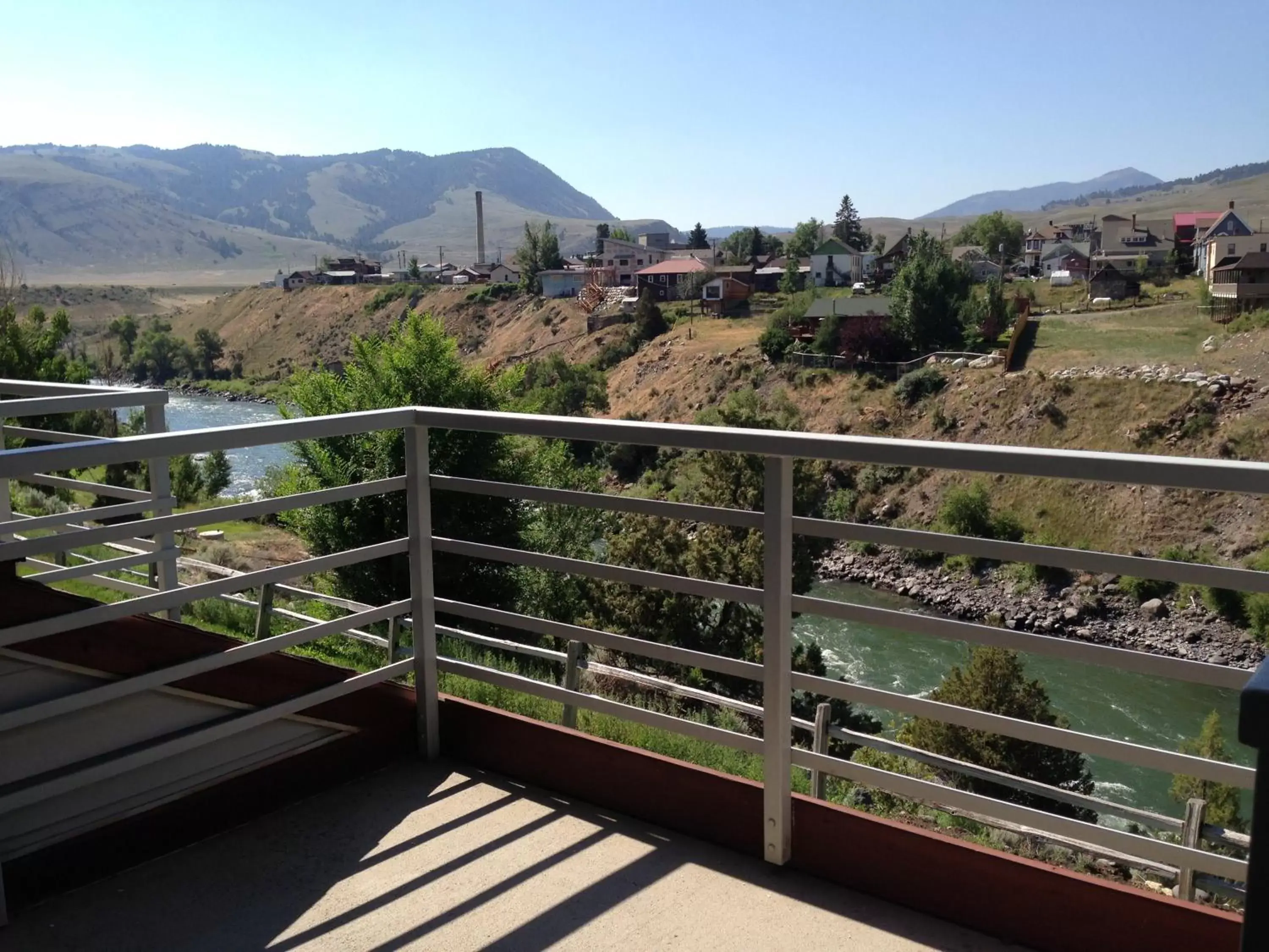 View (from property/room), Balcony/Terrace in Absaroka Lodge