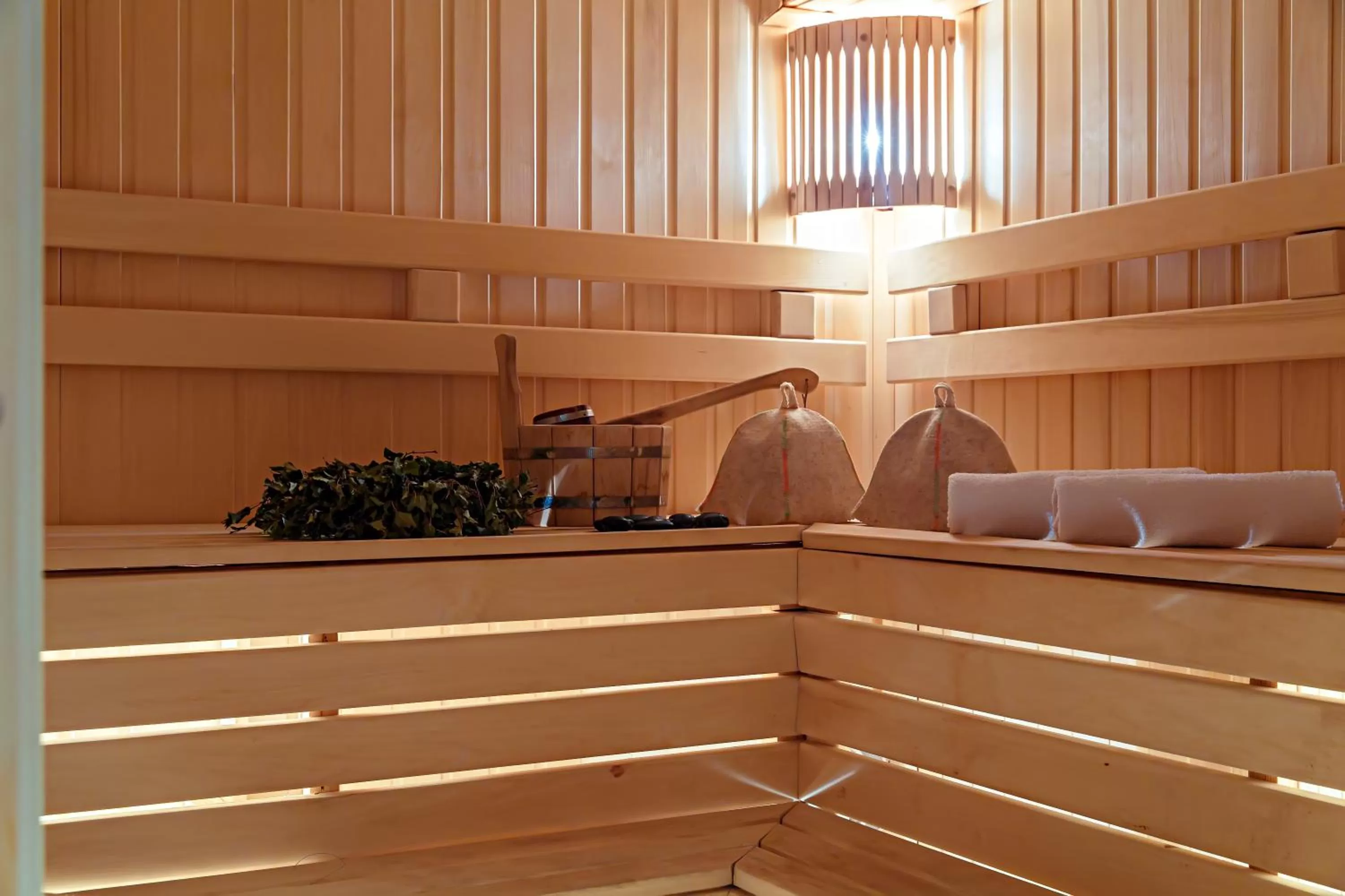 Sauna in Red Village Hotel