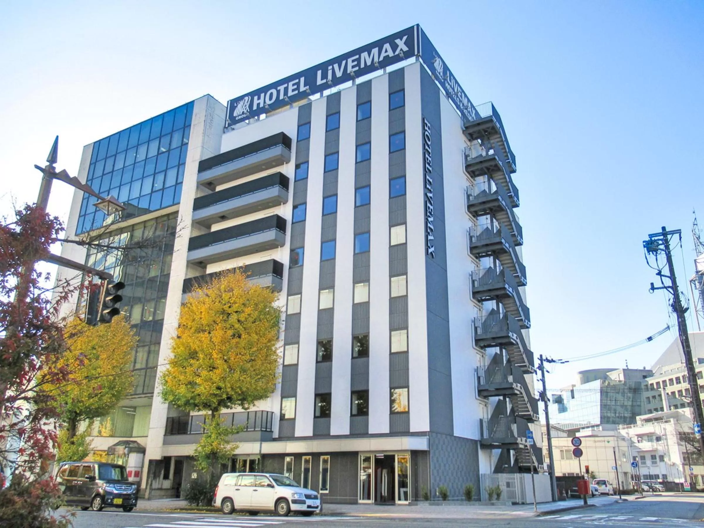 Property building in Hotel Livemax Toyama