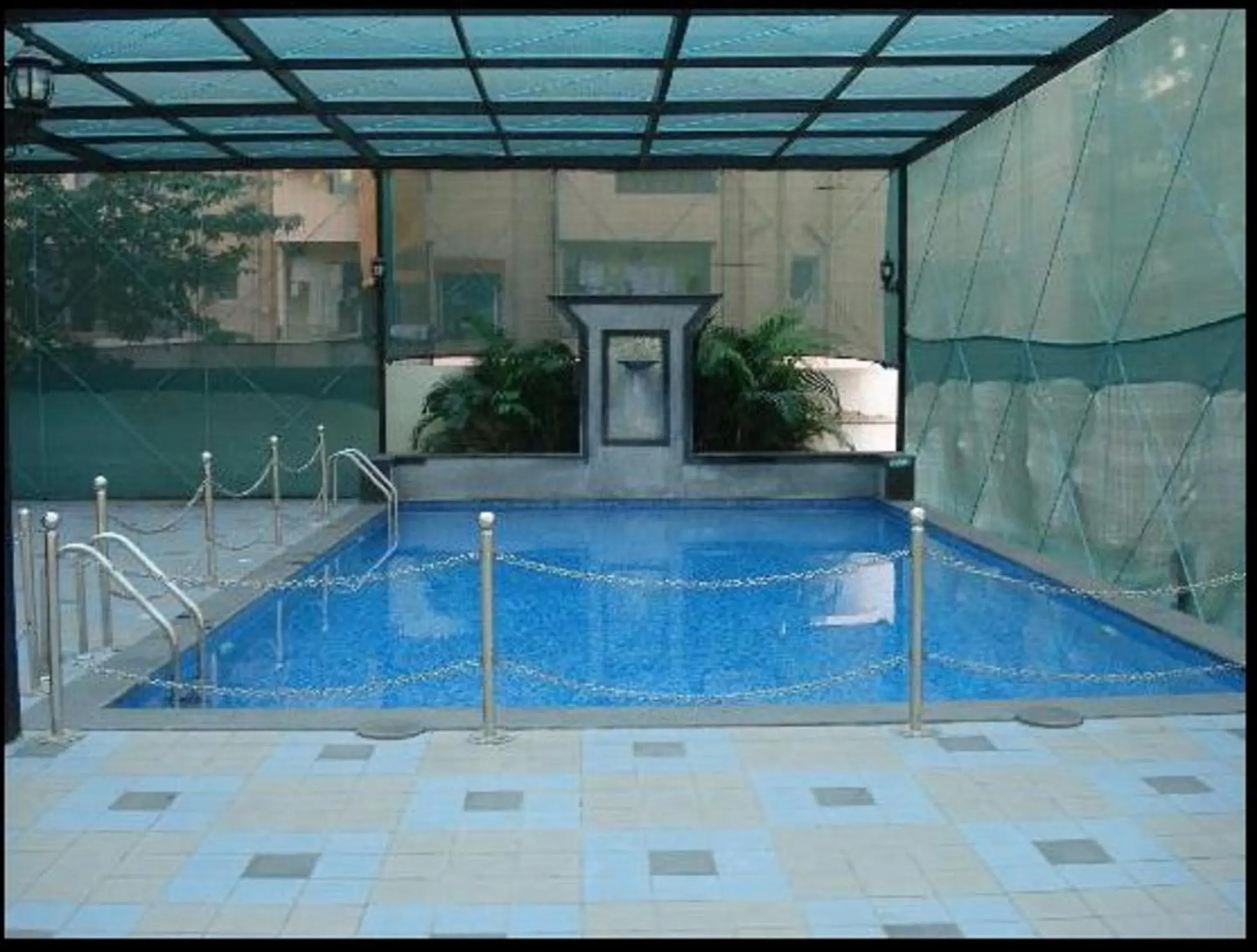 Swimming Pool in The Pride Chennai Hotel