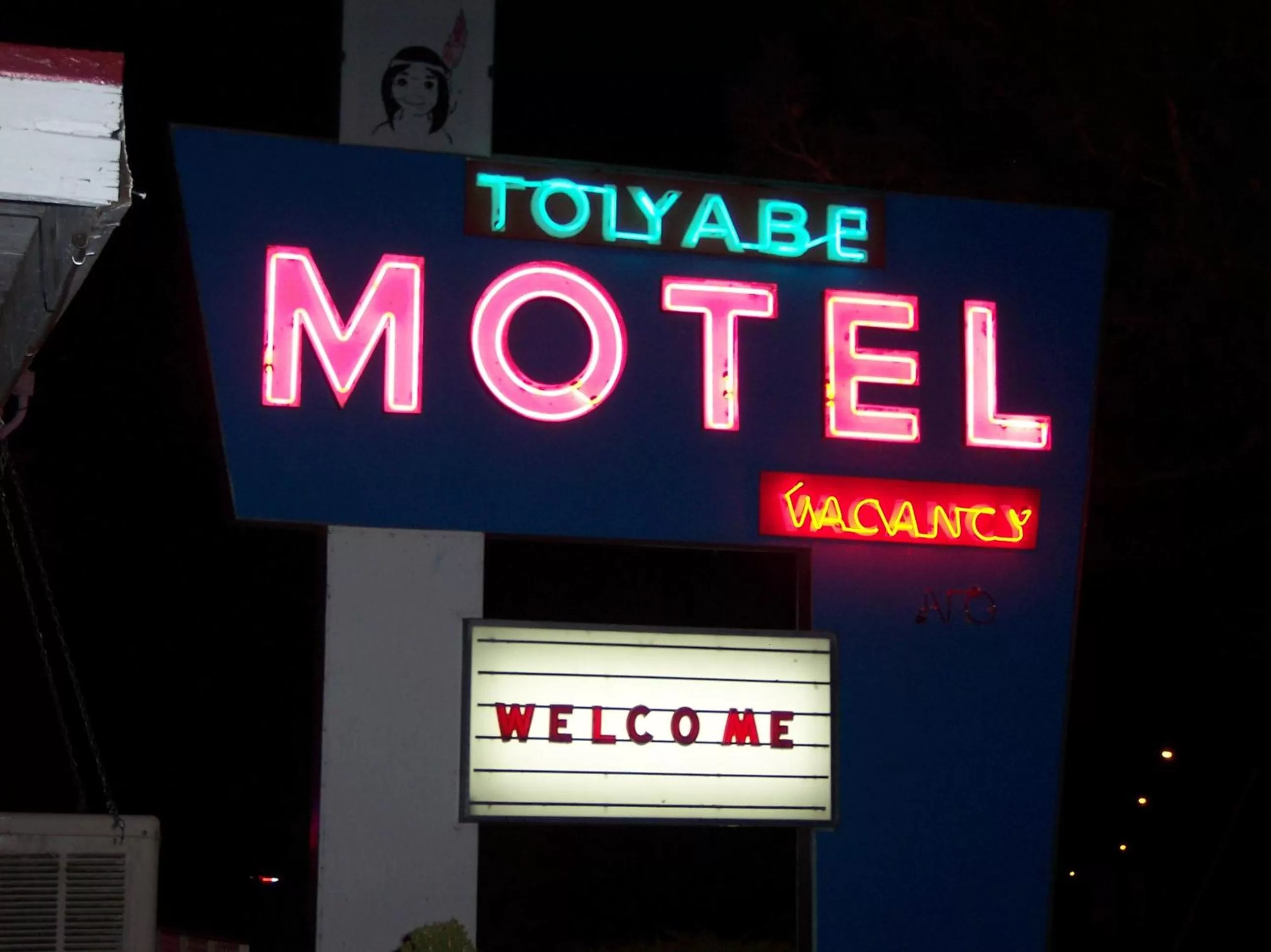 Property logo or sign in Toiyabe Motel