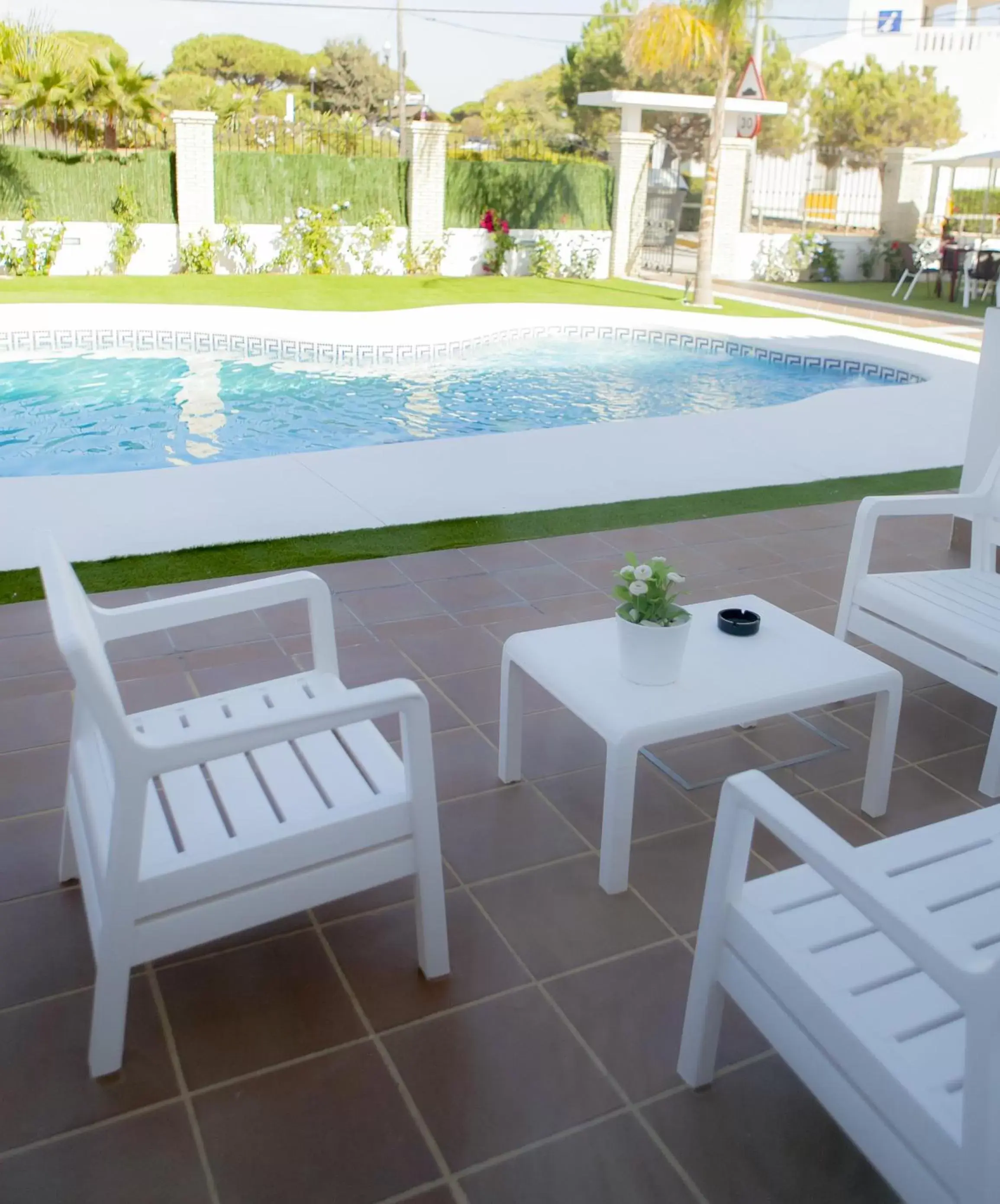 Balcony/Terrace, Swimming Pool in Hotel Novomar