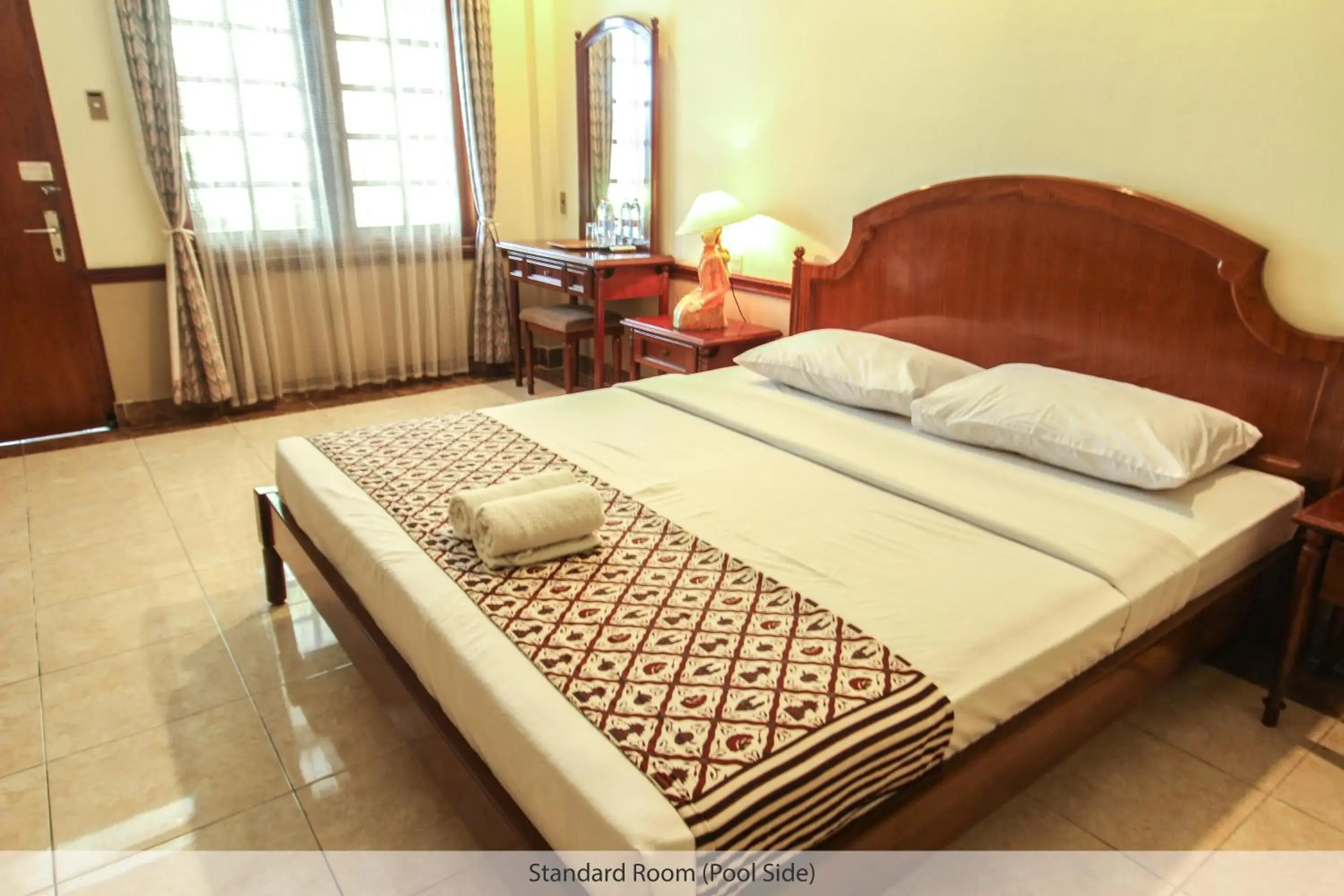 Bed in Duta Guest House