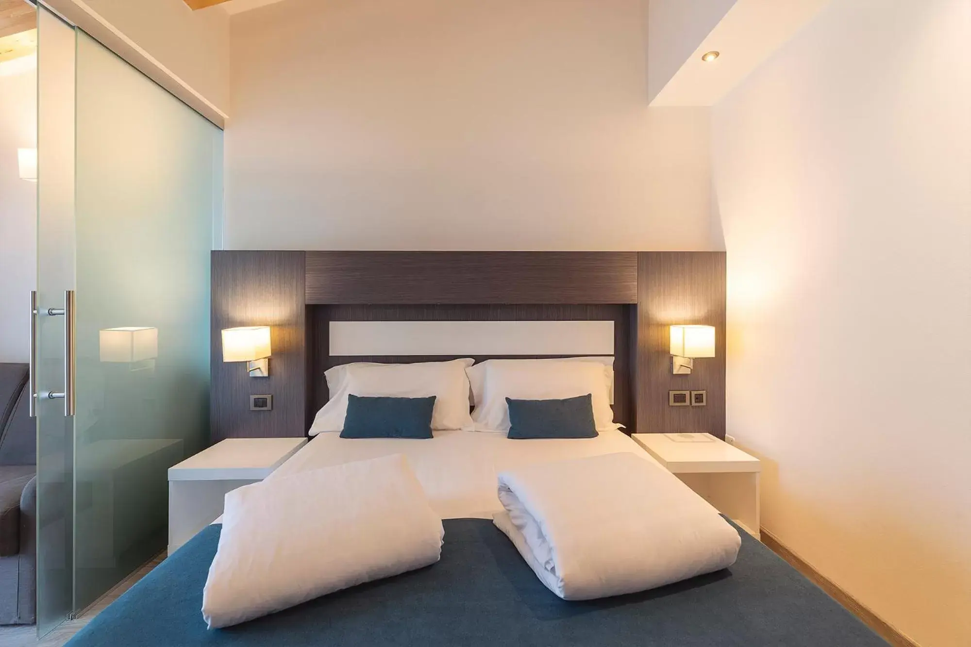 Bed in Hi Hotel - Wellness & Spa