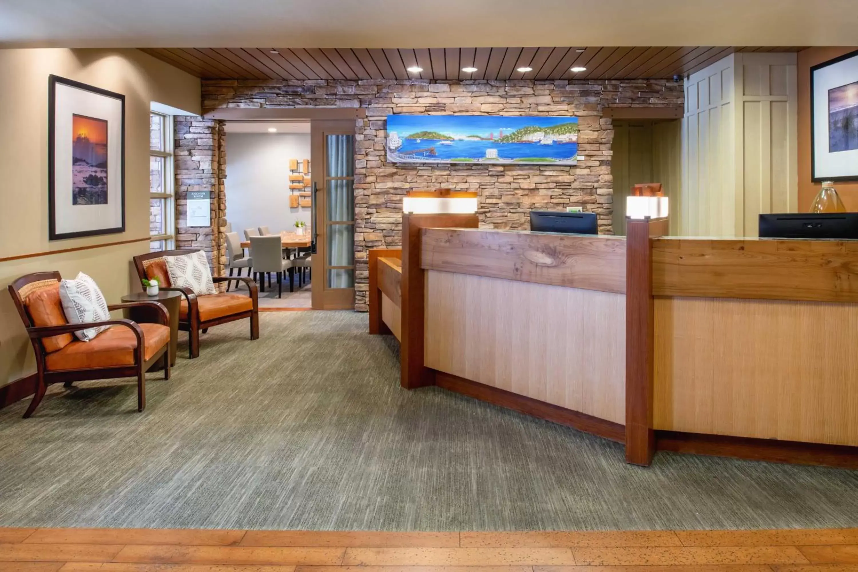 Lobby or reception, Lobby/Reception in The Lodge at Tiburon