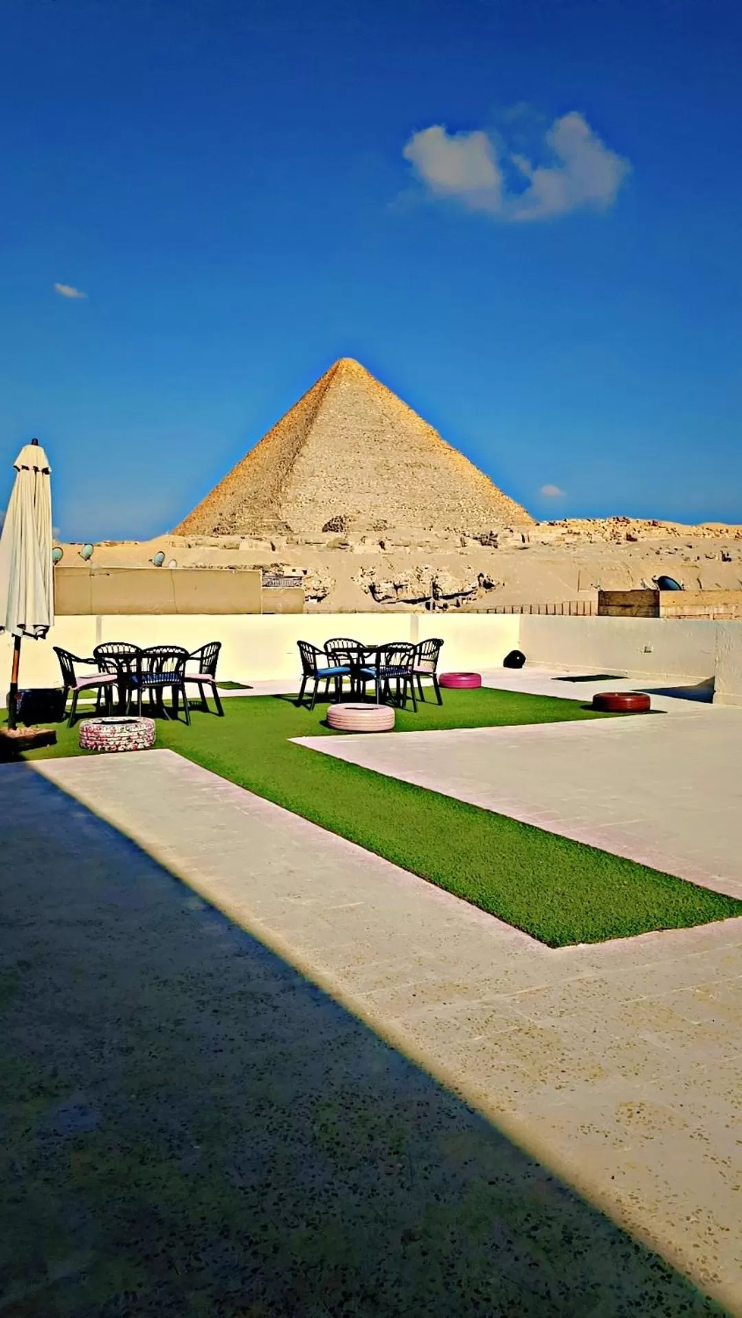 Day in Solima Pyramids View