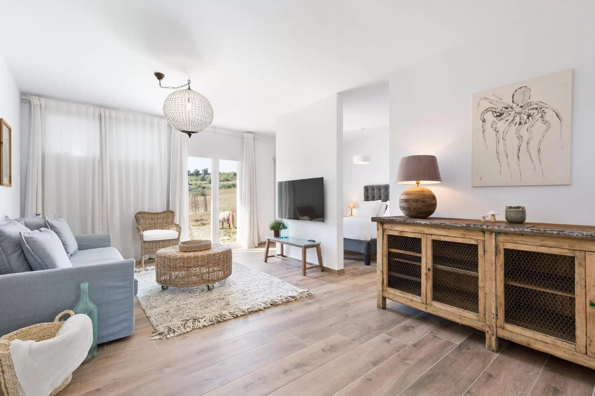 Natural landscape, Seating Area in Masia Can Rovira - ESC1852