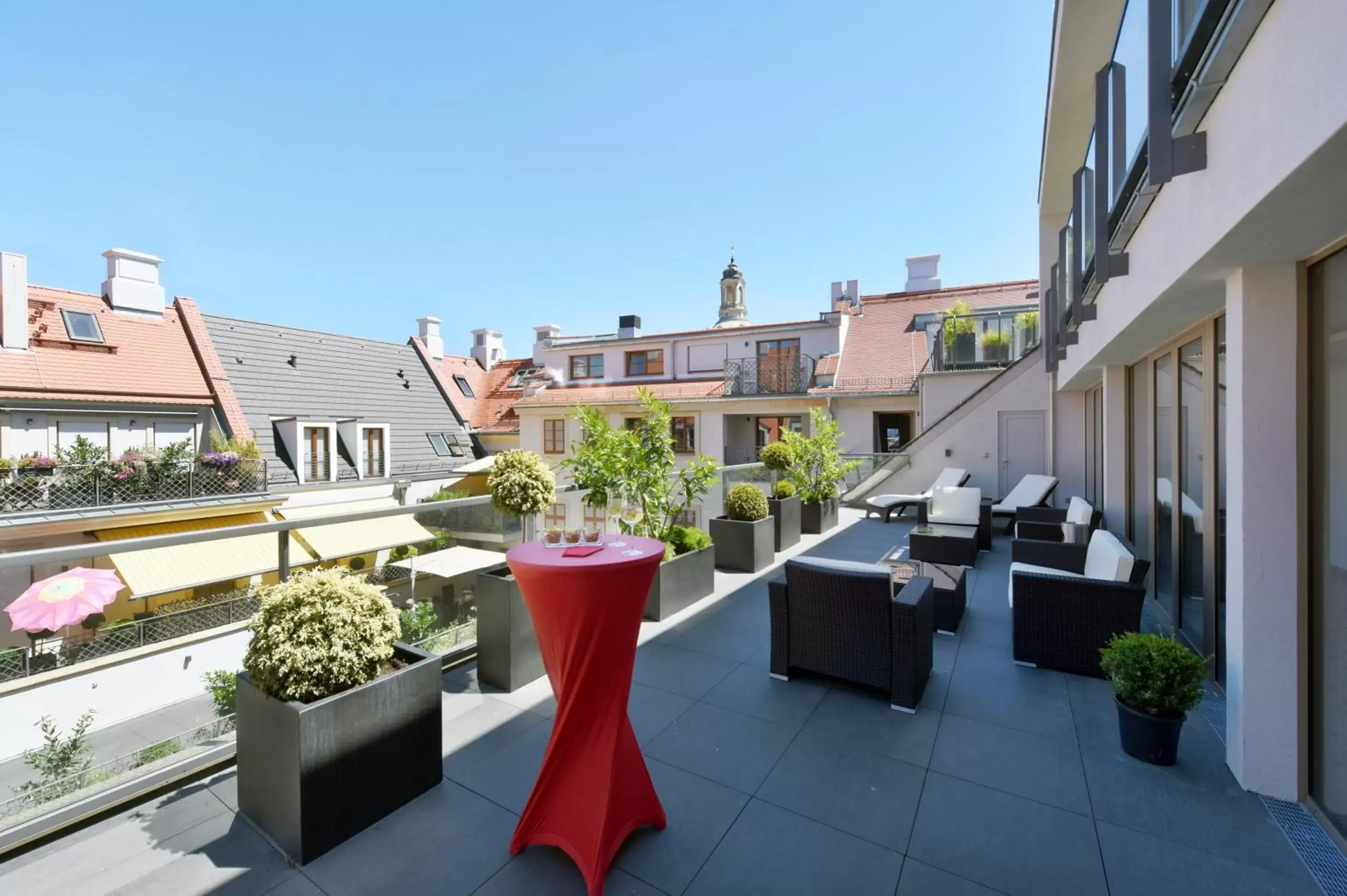 Balcony/Terrace in Amedia Plaza Dresden, Trademark Collection by Wyndham