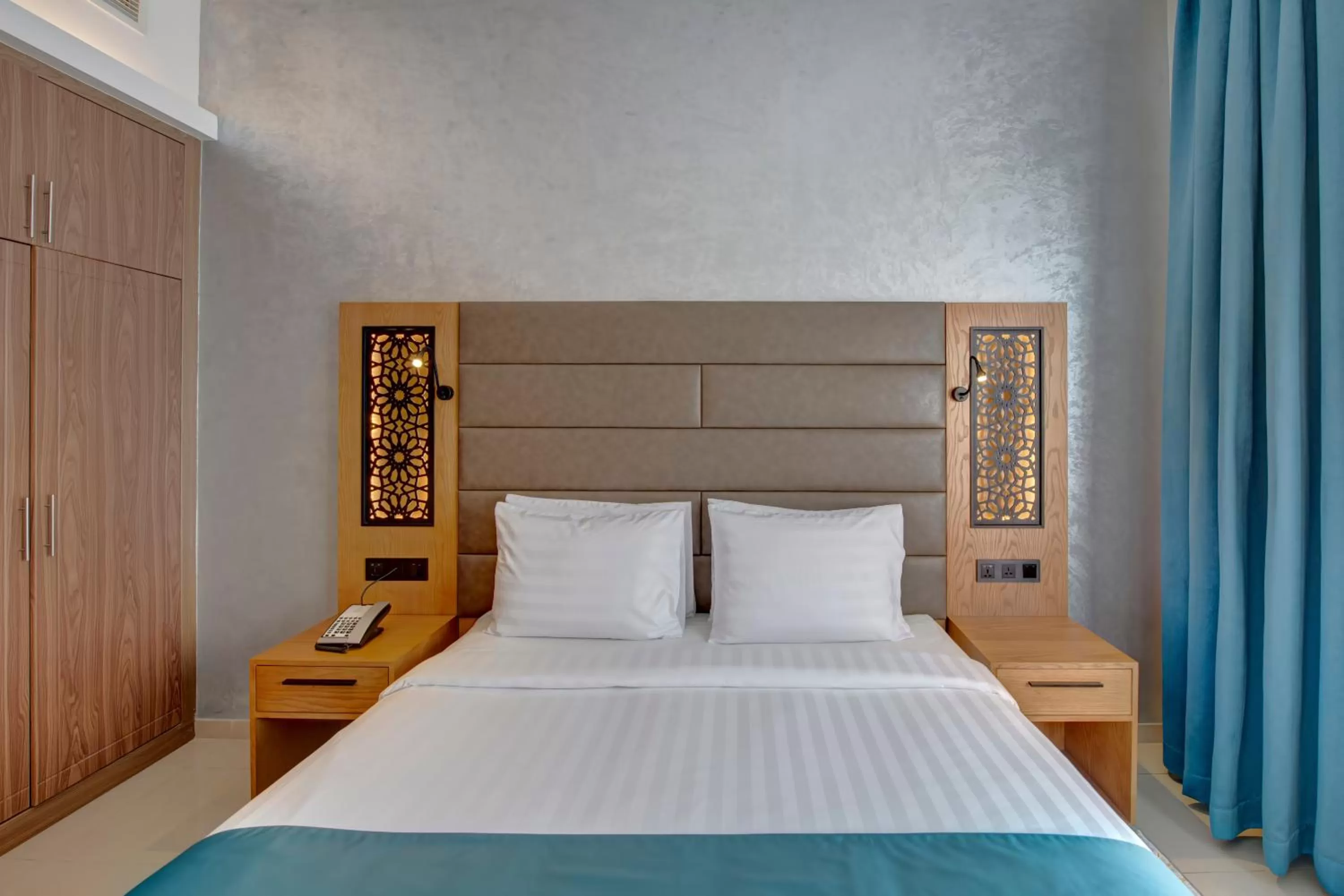 Bed in Class Hotel Apartments