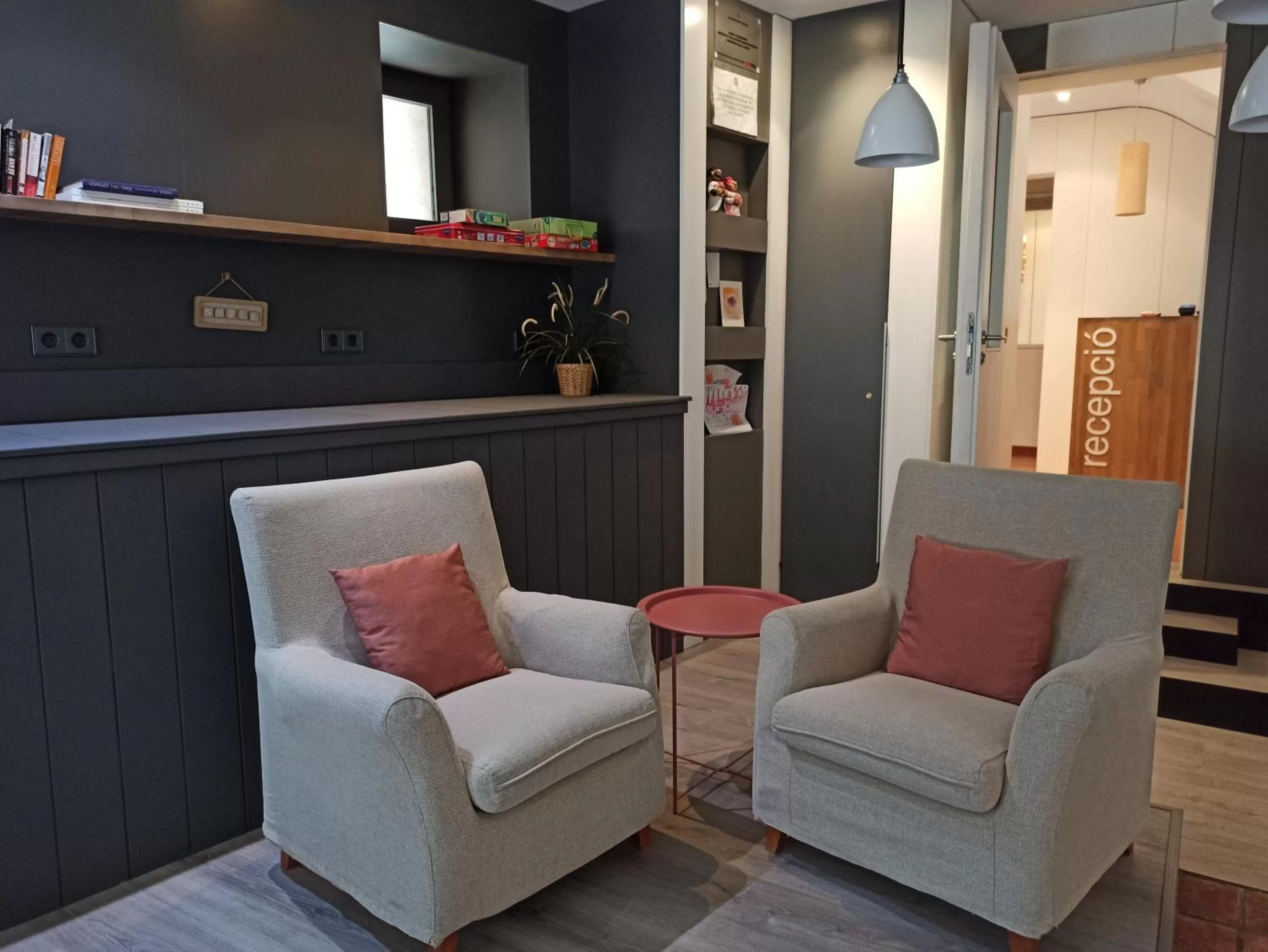 Living room, Lobby/Reception in Hotel 3 Arcs