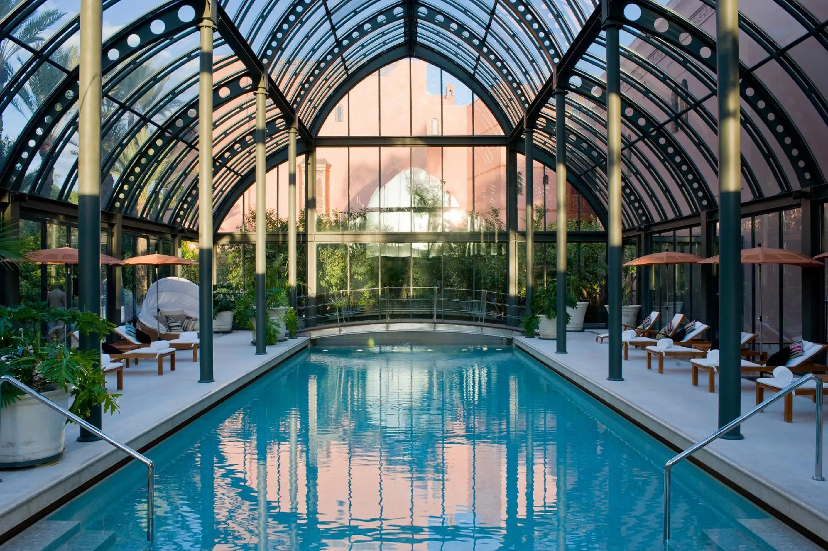 Swimming Pool in Royal Mansour Marrakech