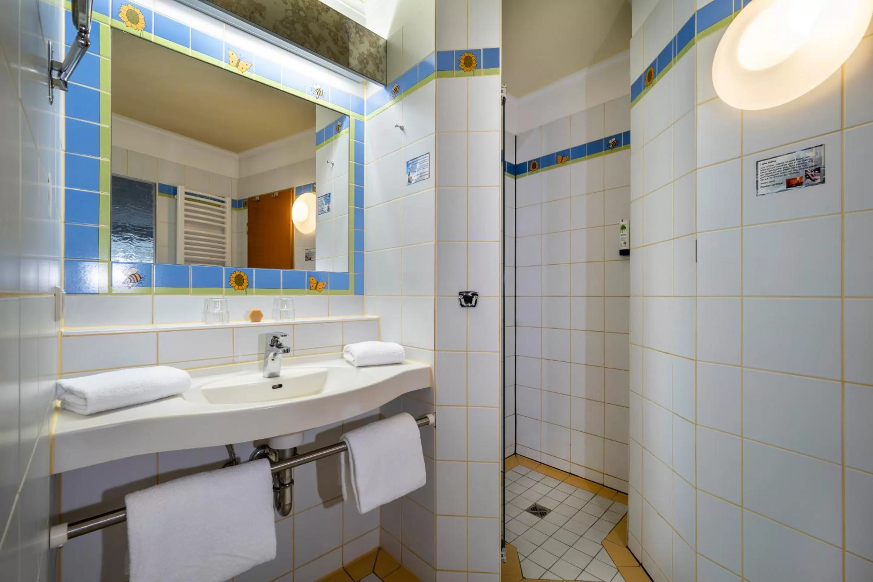 Bathroom in Hotel am Haslinger Hof