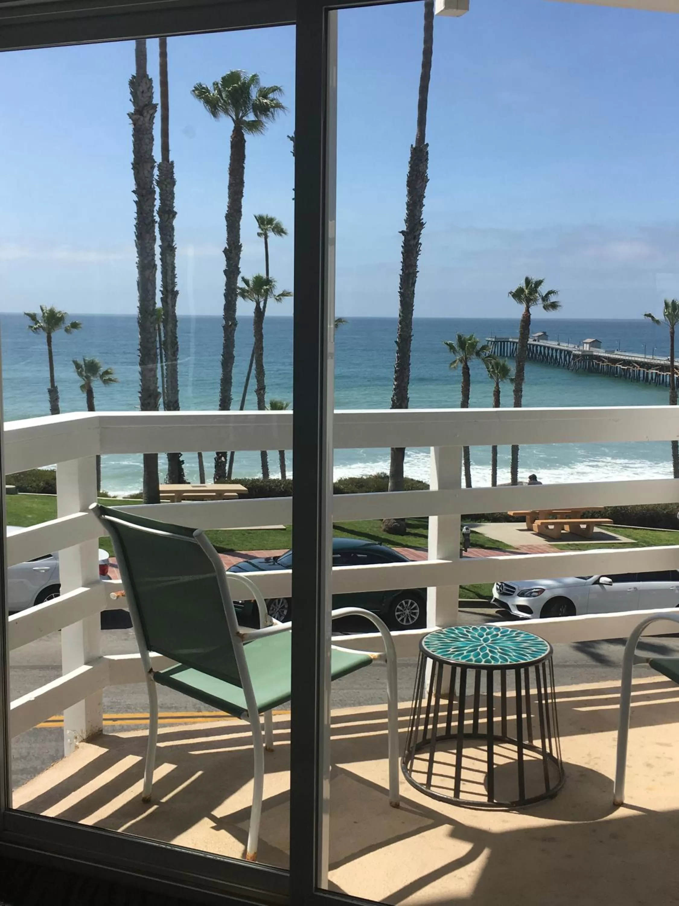 Patio in Sea Horse Resort