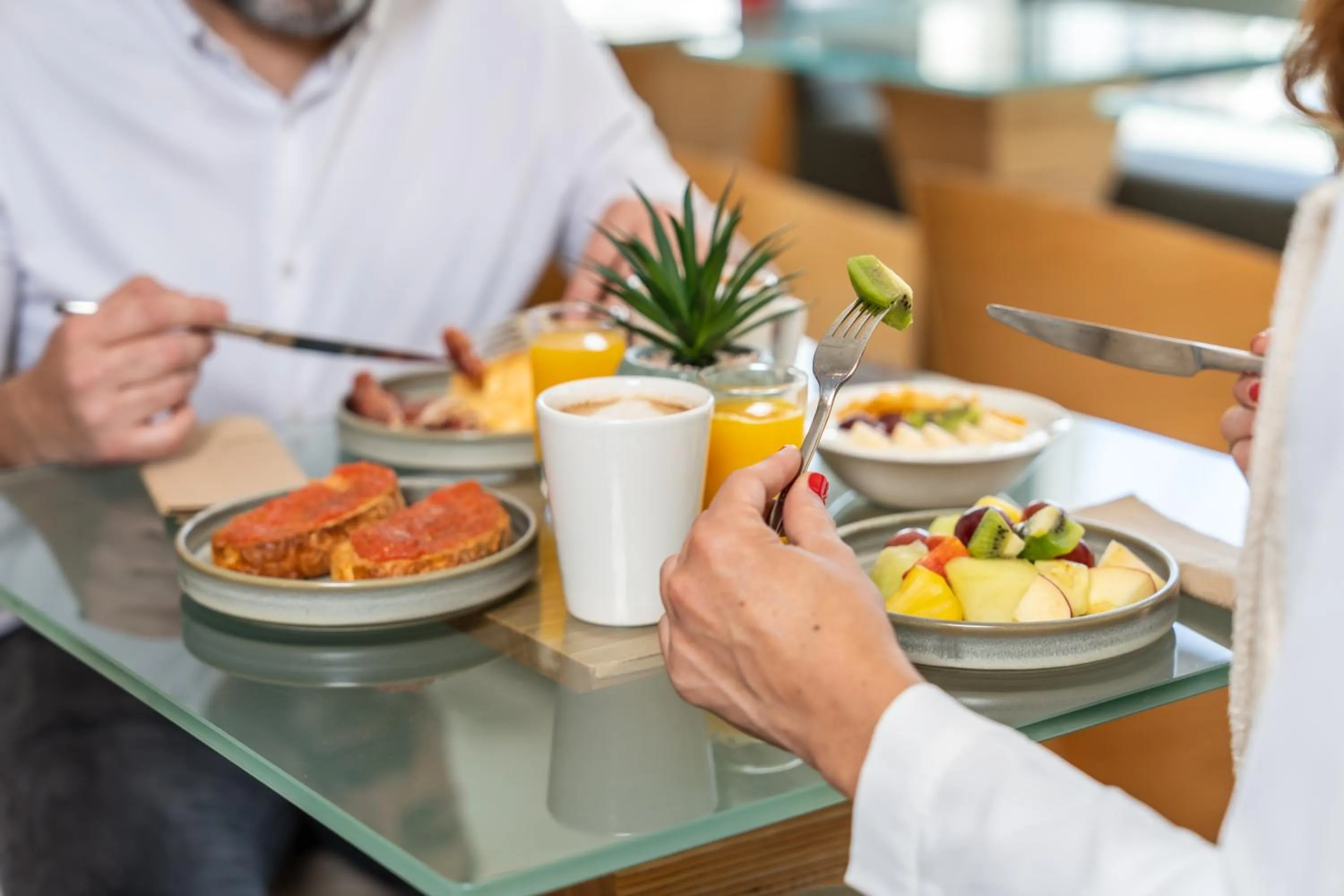Breakfast in Ibis Madrid Alcobendas