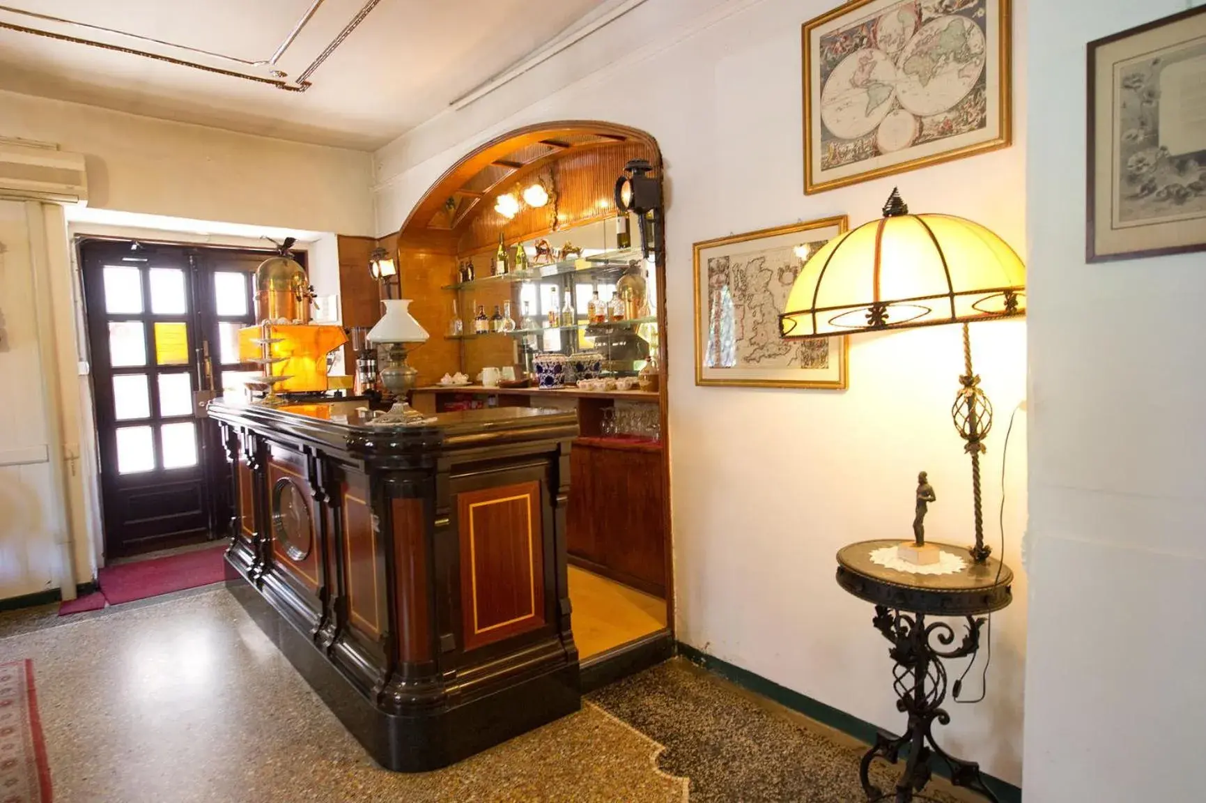 Lounge or bar in Albergo Cavallino