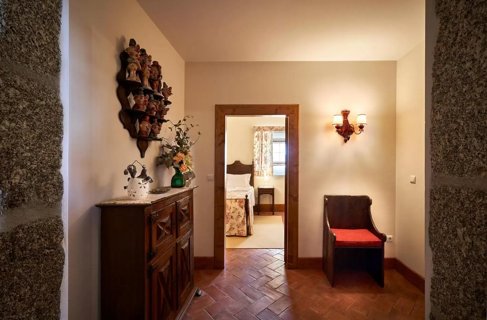 Bedroom in Casa da Portela de Sampriz