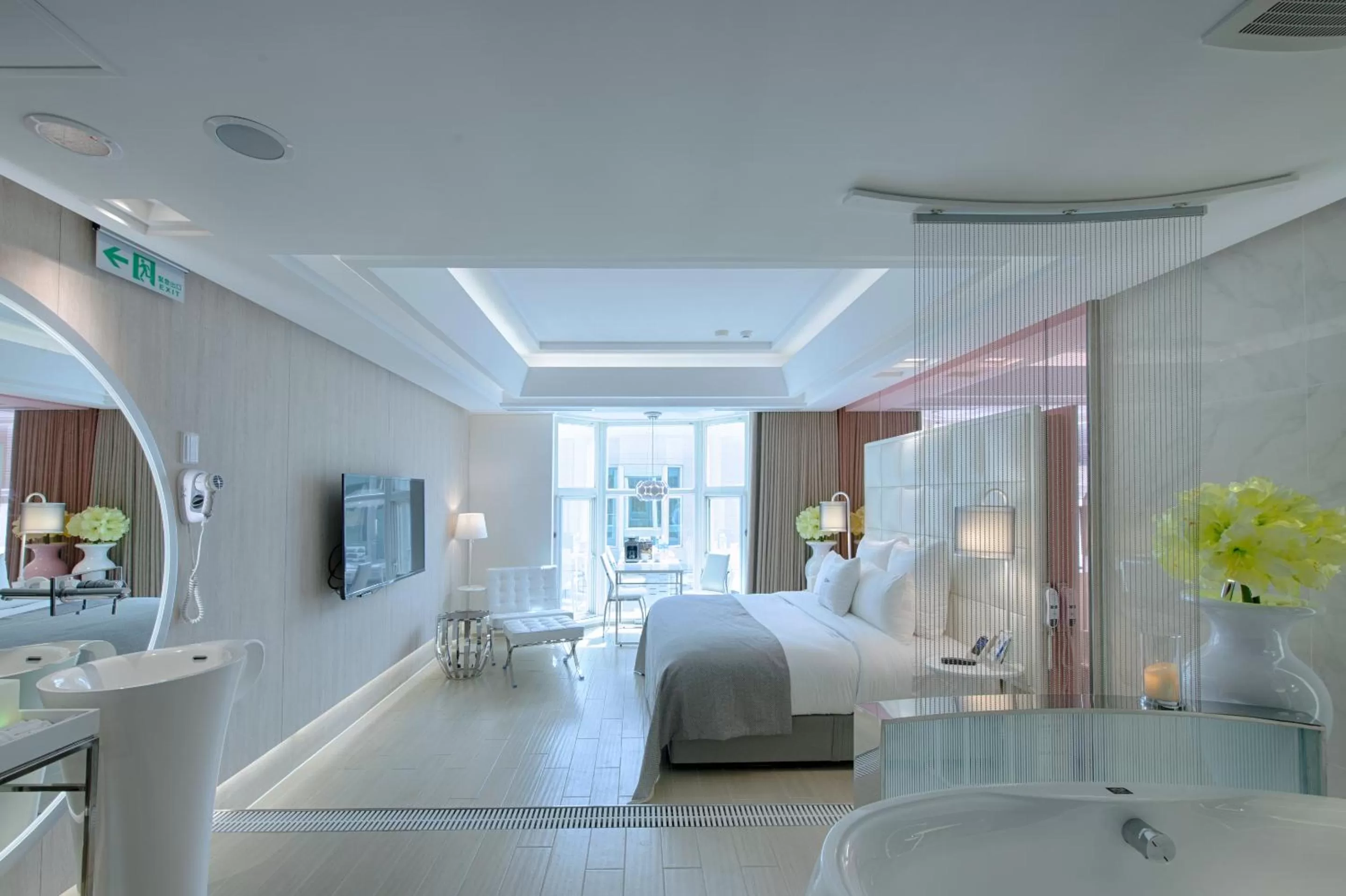 Bed in Six Star Motel-Taoyuan