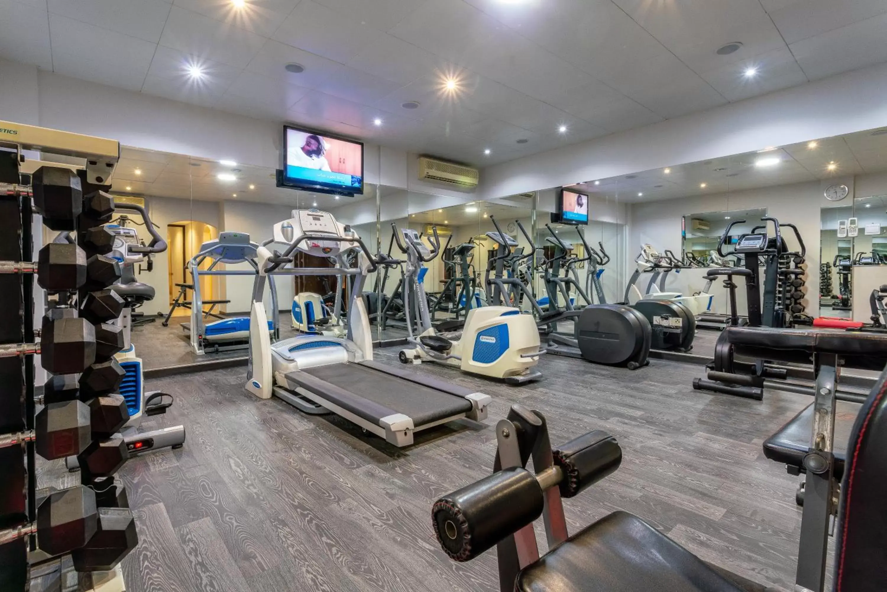 Property building, Fitness Center/Facilities in Auris Boutique Hotel Apartments - AlBarsha