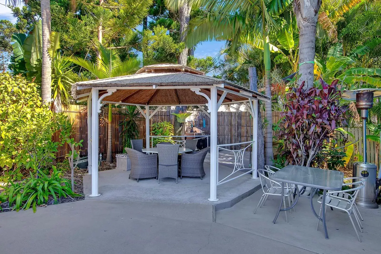 Patio in Coral Inn Boutique Resort