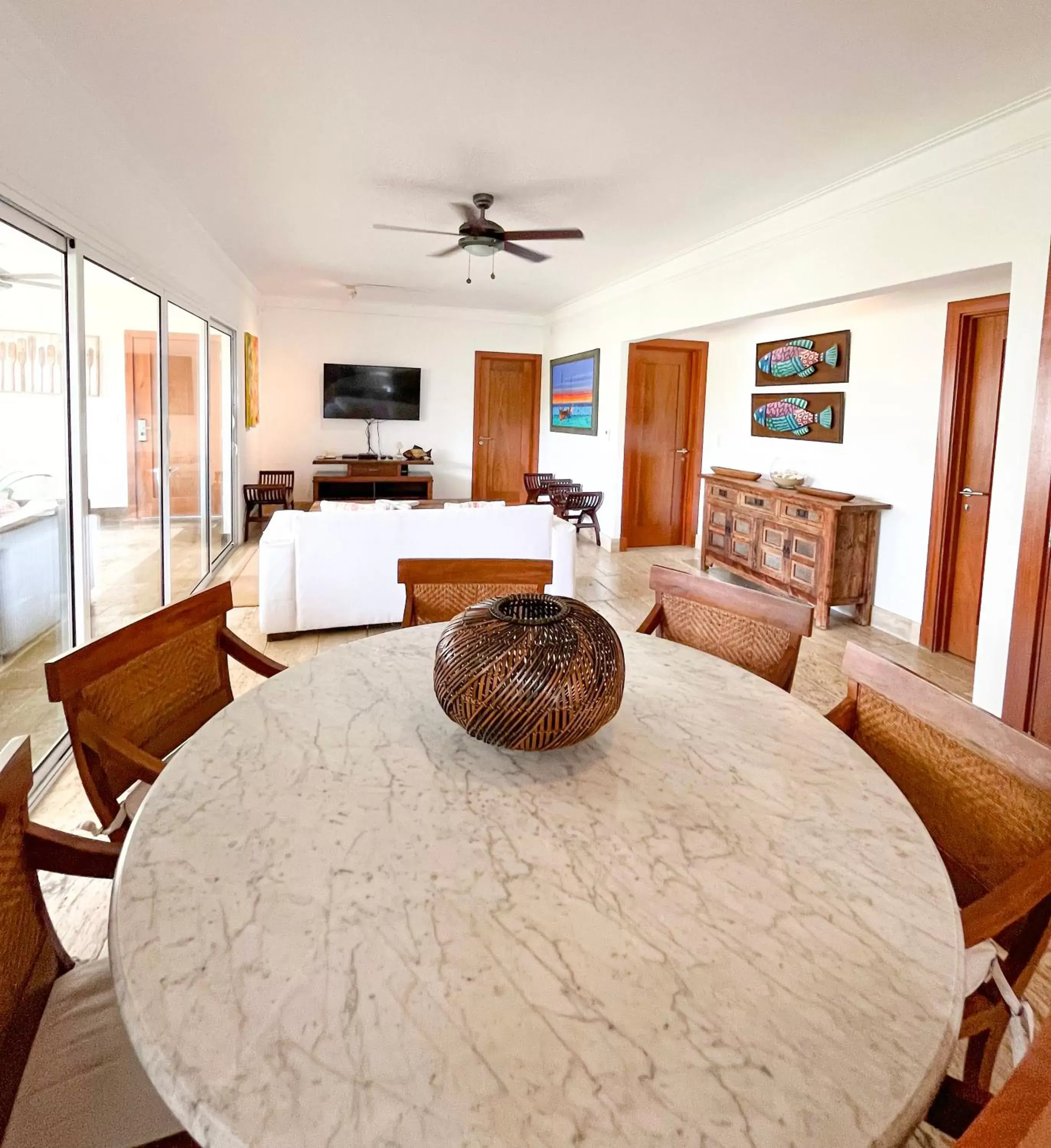 Living room in Xeliter Balcones del Atlantico - Las Terrenas