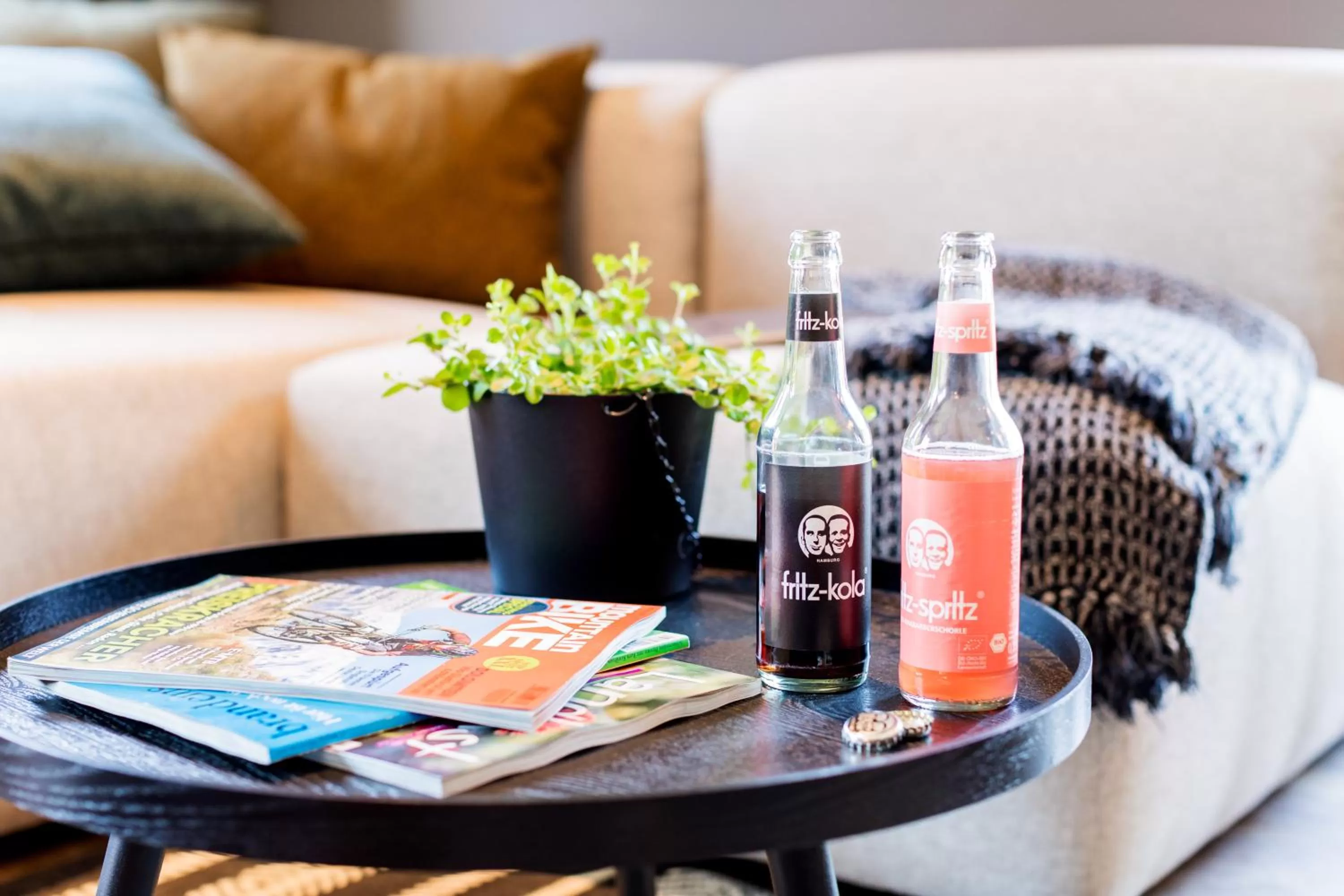 Living room in EchtZeit - Dein Hotelquartier