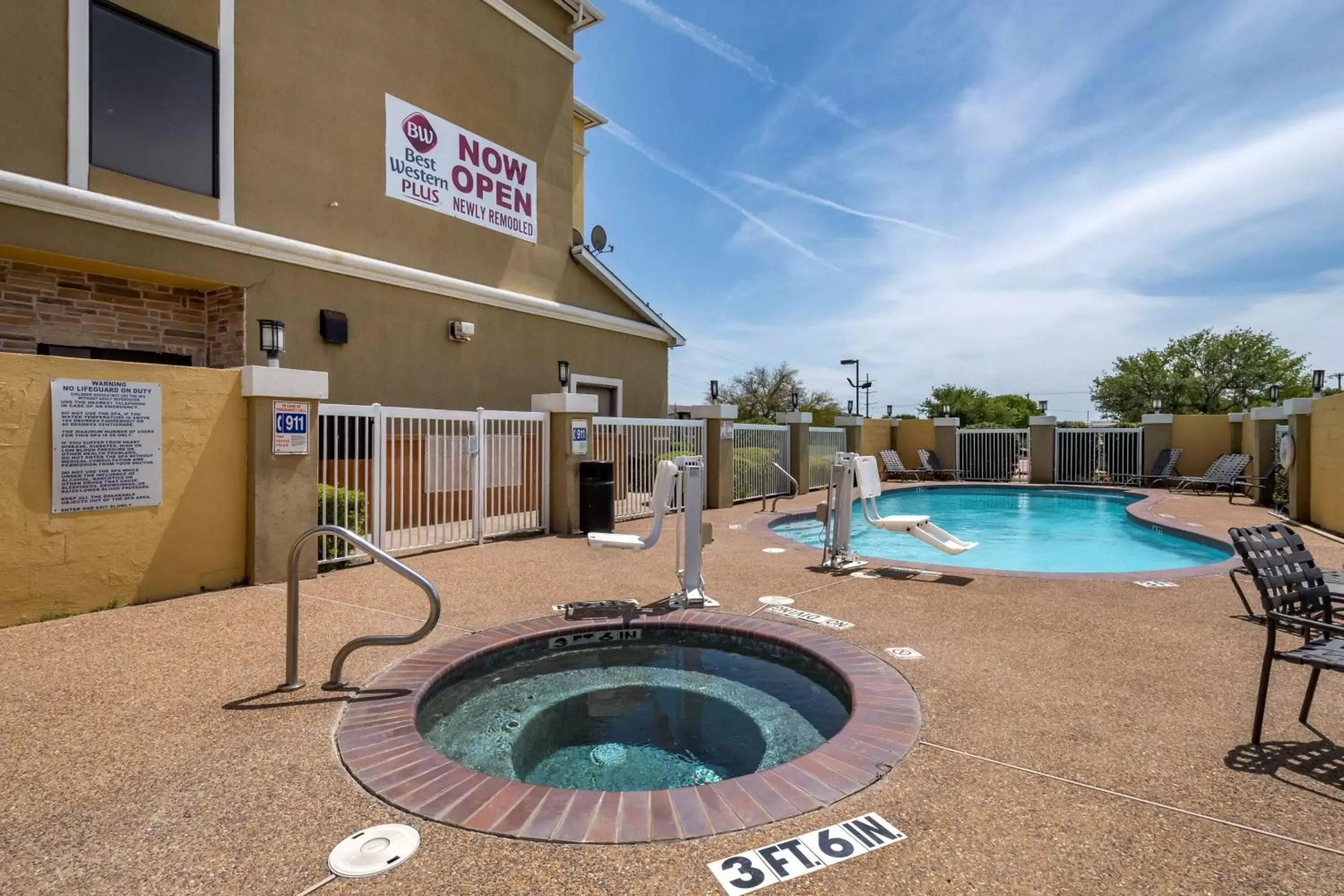 Pool view, Swimming Pool in Best Western Plus McKinney Inn and Suites