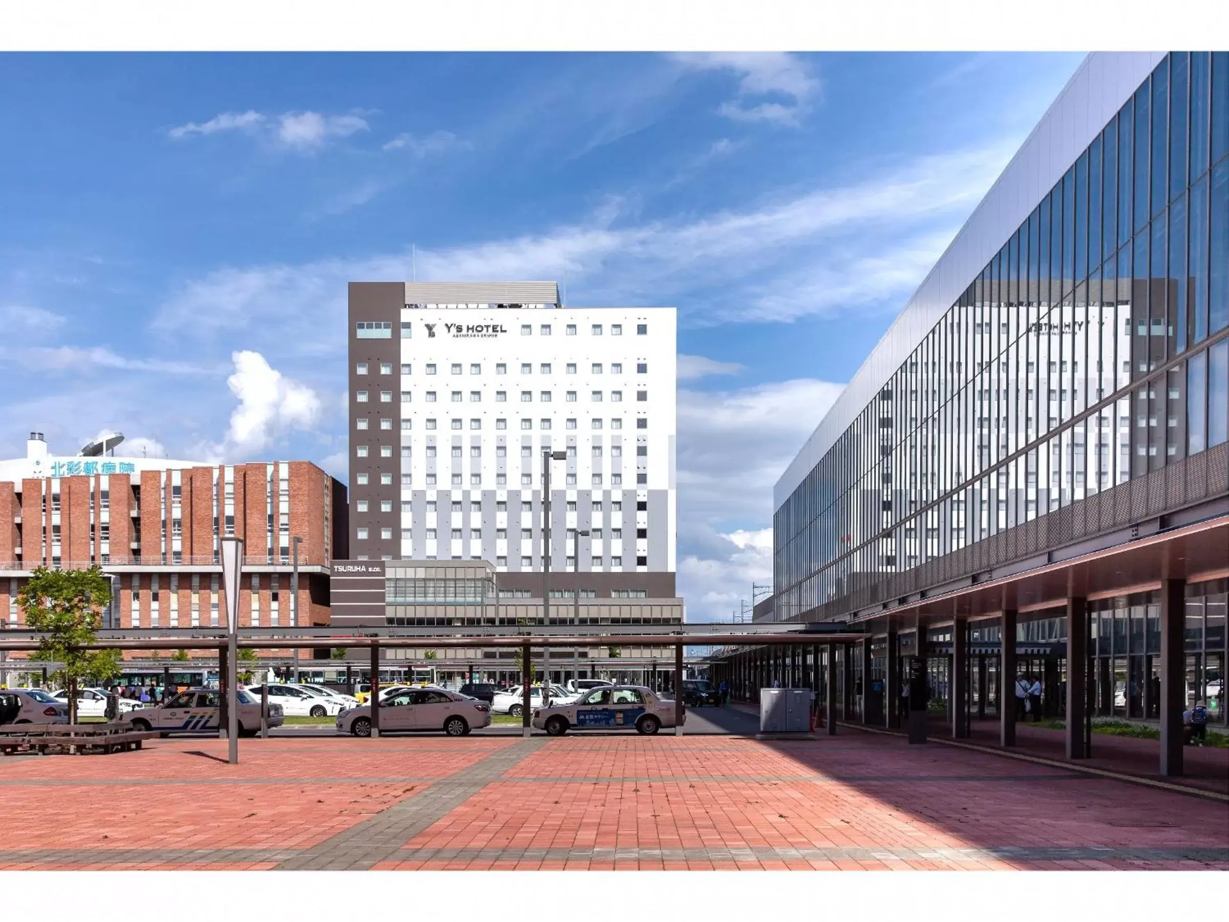 Facade/entrance, Property Building in Y's Hotel Asahikawa Ekimae