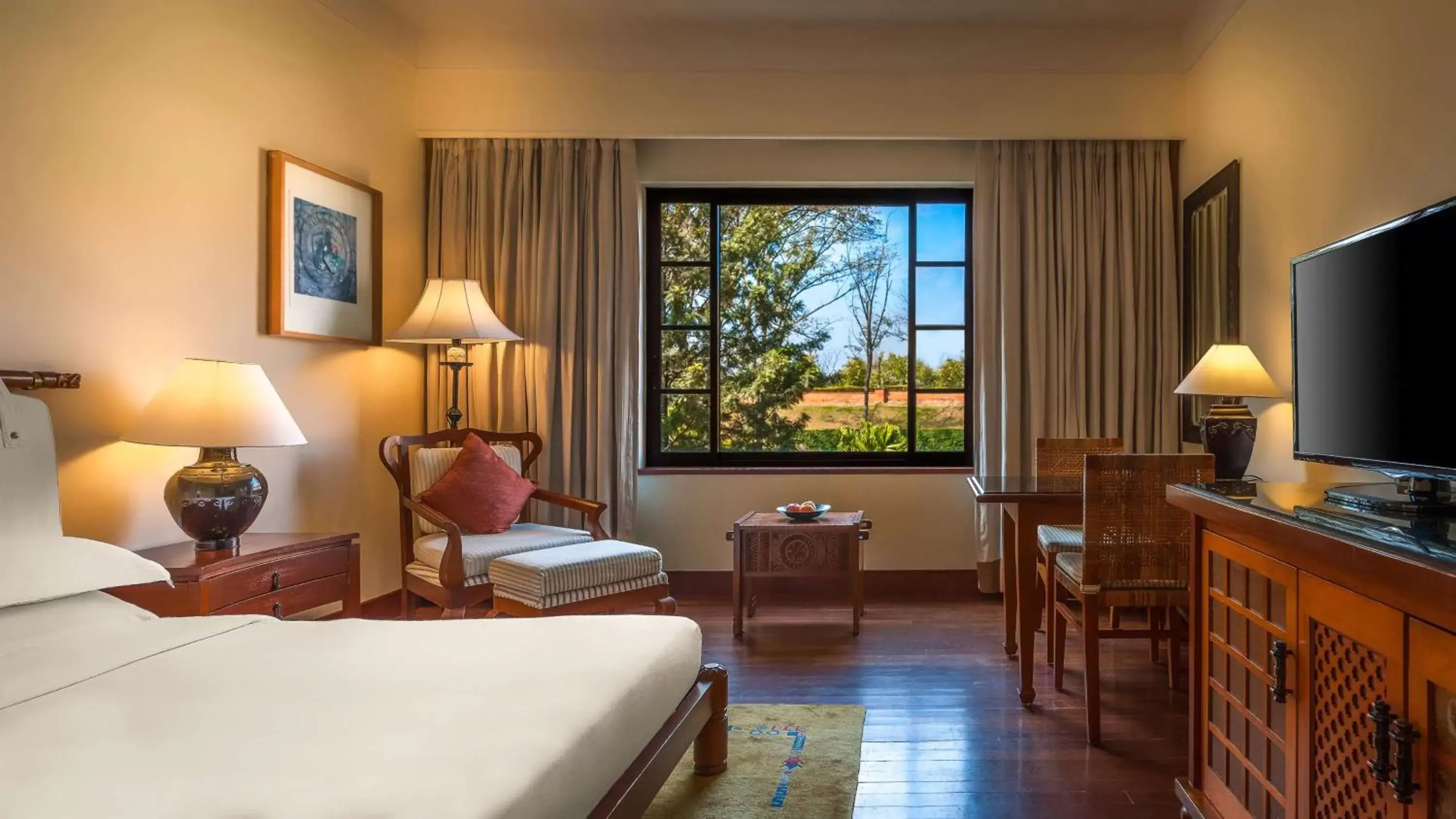 Bedroom, Bed in Hyatt Regency Kathmandu